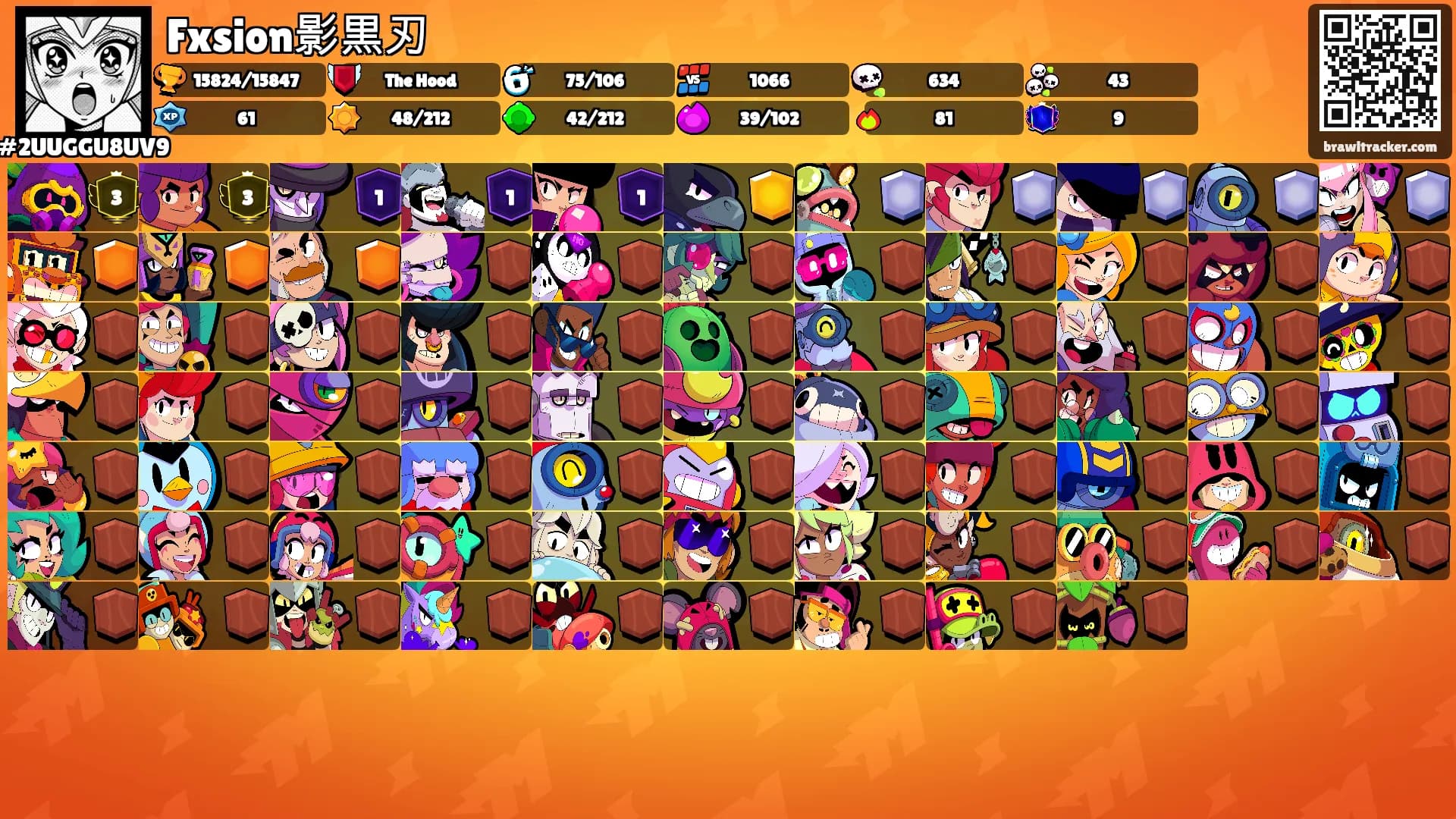 Fxsion影黒刃's Ranks