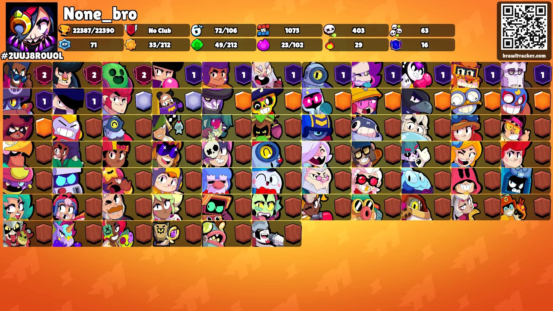 None_bro's Ranks