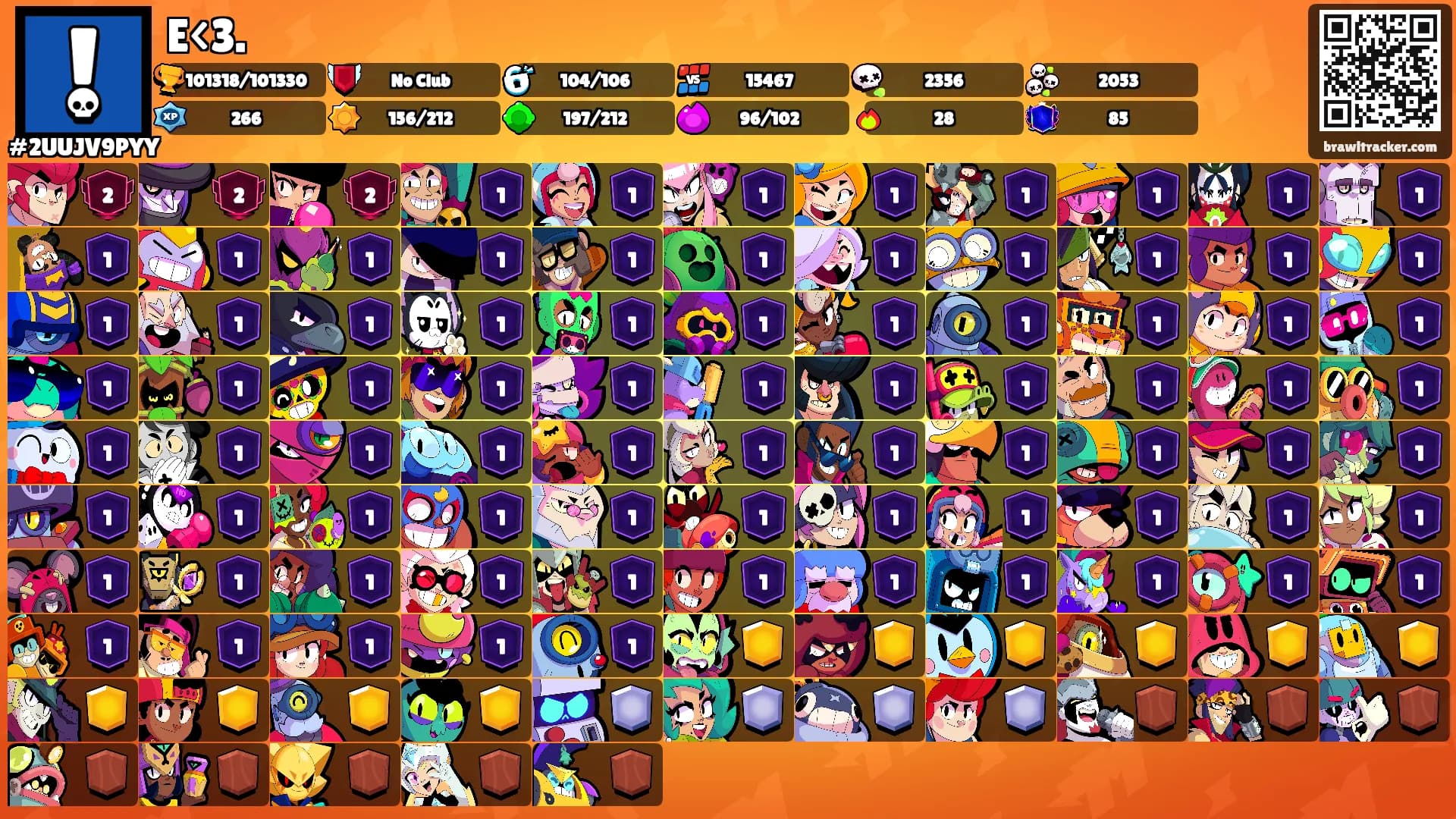 E<3.'s Ranks