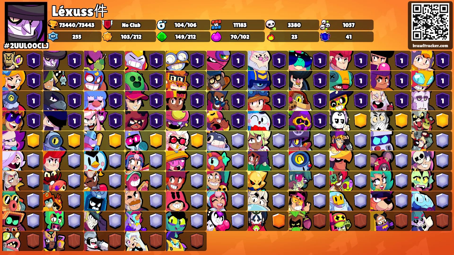 Léxuss件's Ranks