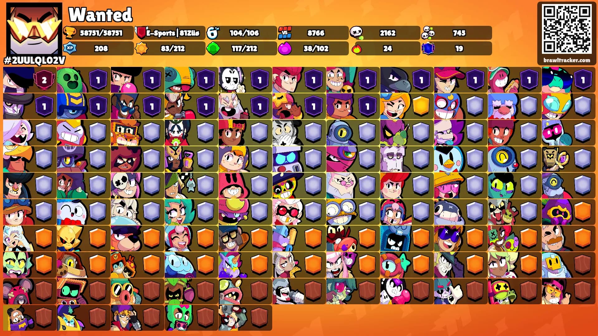 Wanted's Ranks