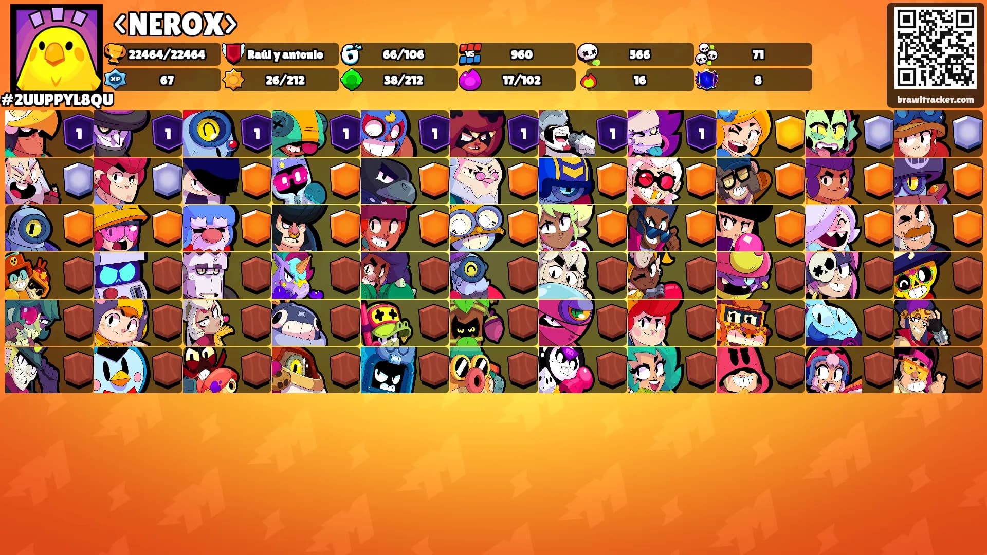 <NEROX>'s Ranks