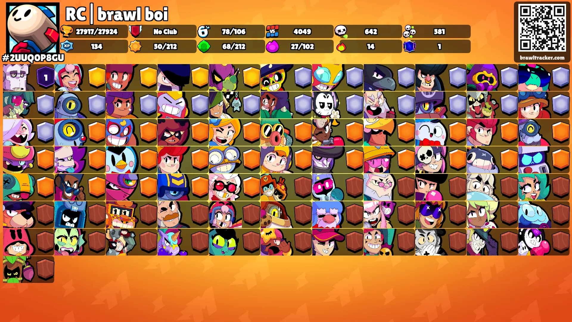 RC|brawl boi's Ranks