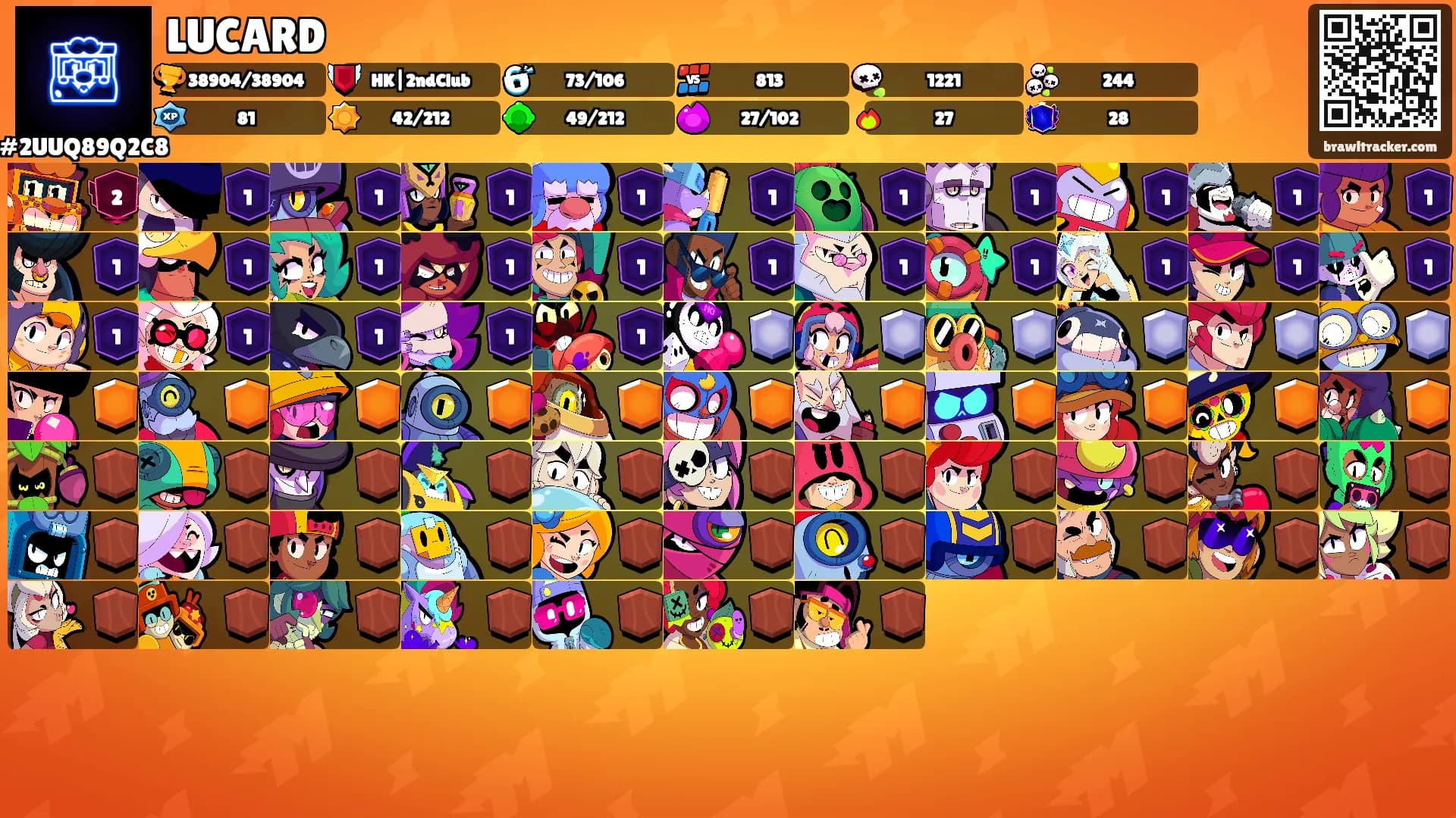 LUCARD's Ranks