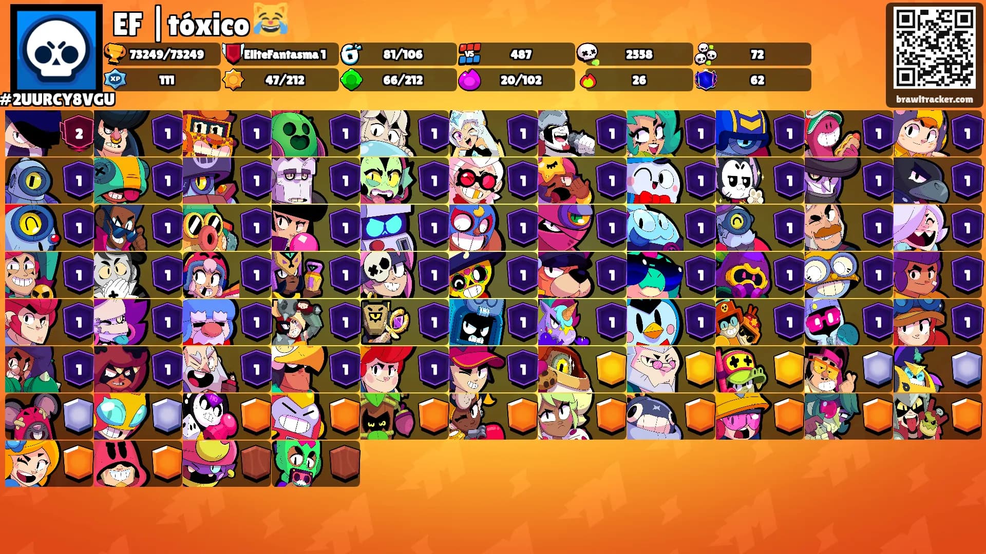 EF |tóxico 😹's Ranks