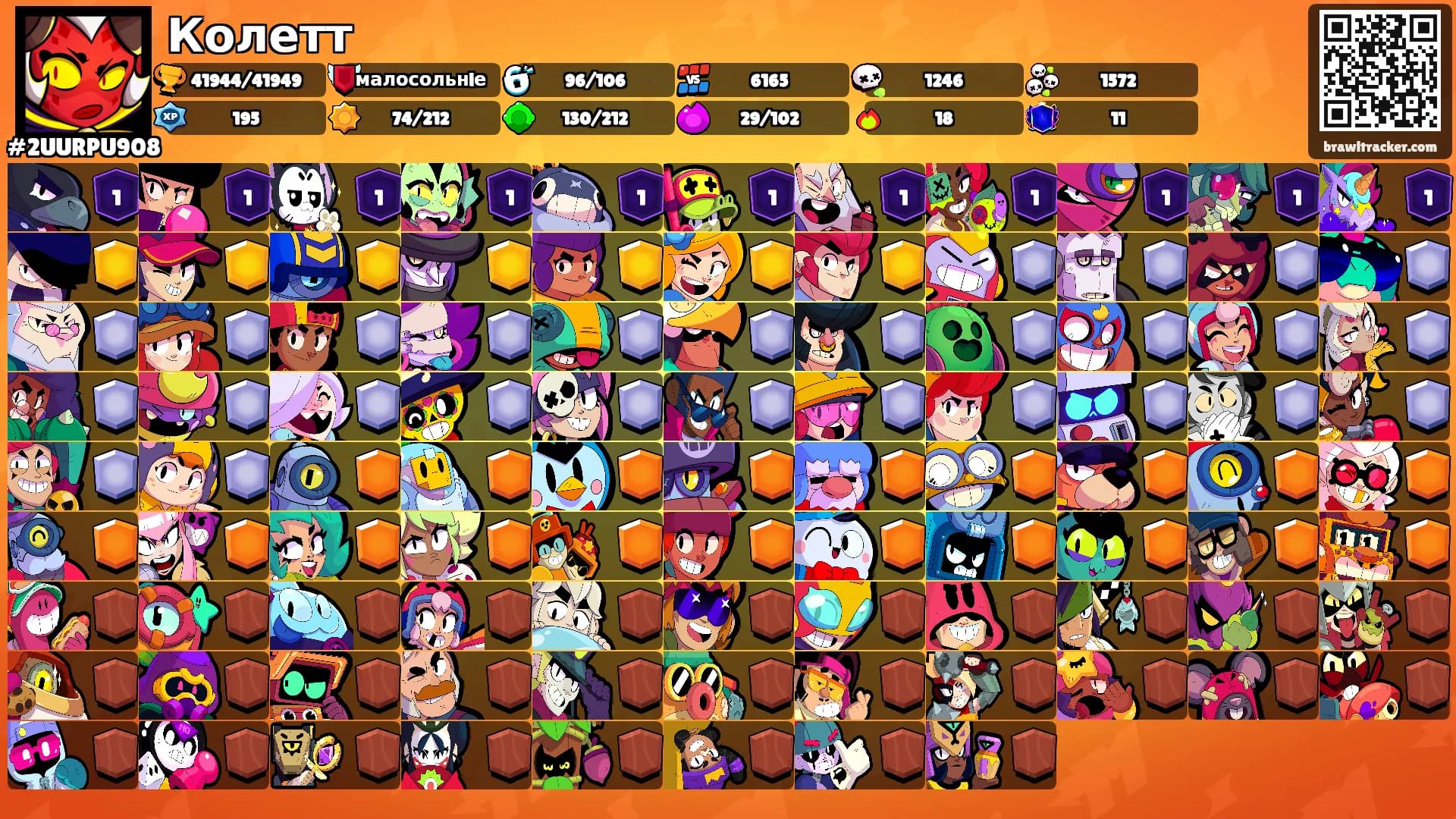 Колетт's Ranks