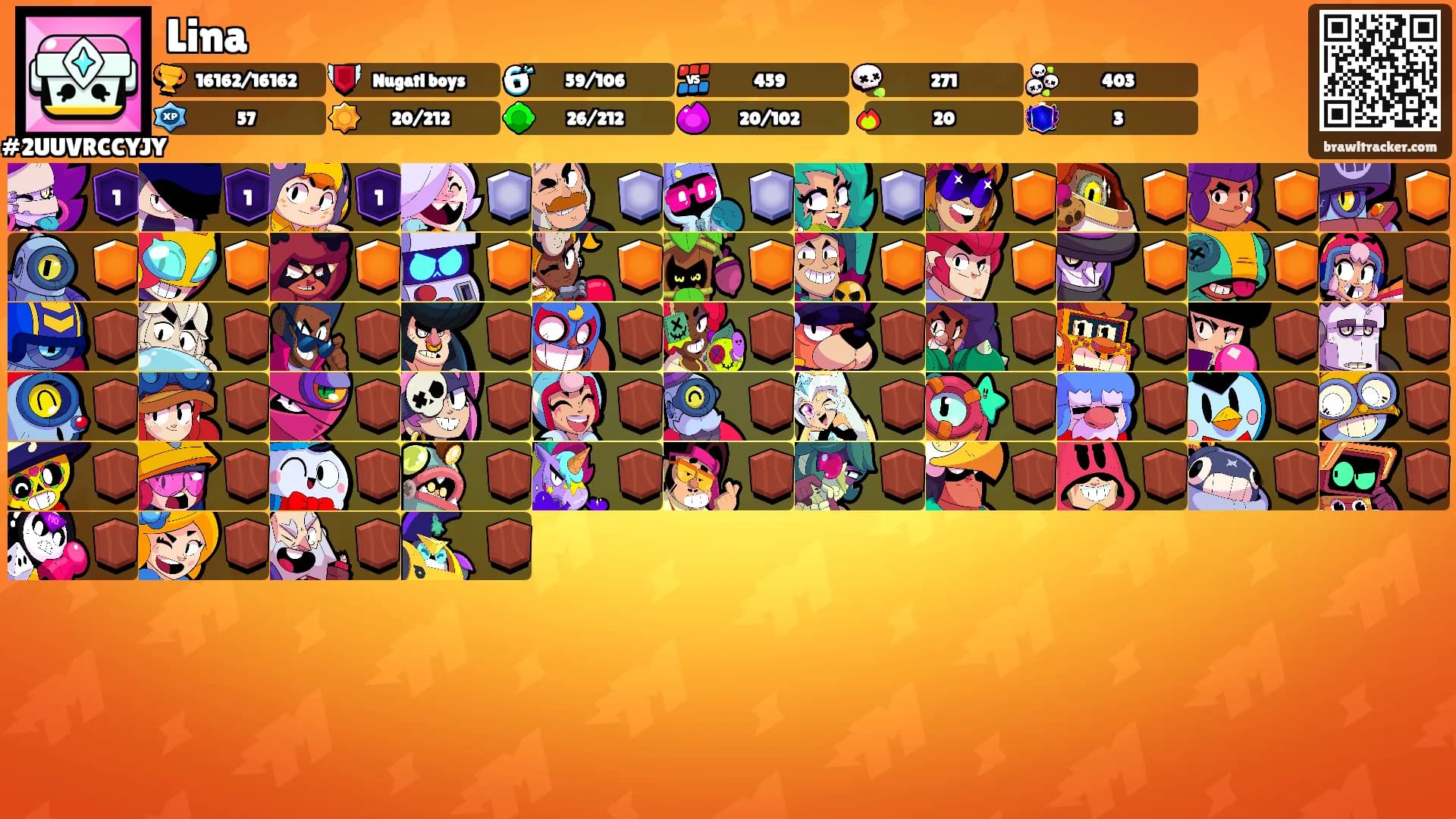 Lina's Ranks