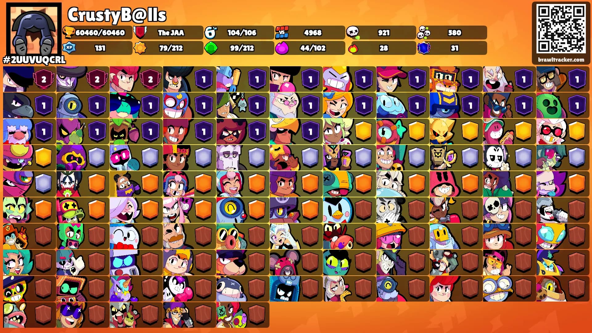 CrustyB@lls's Ranks