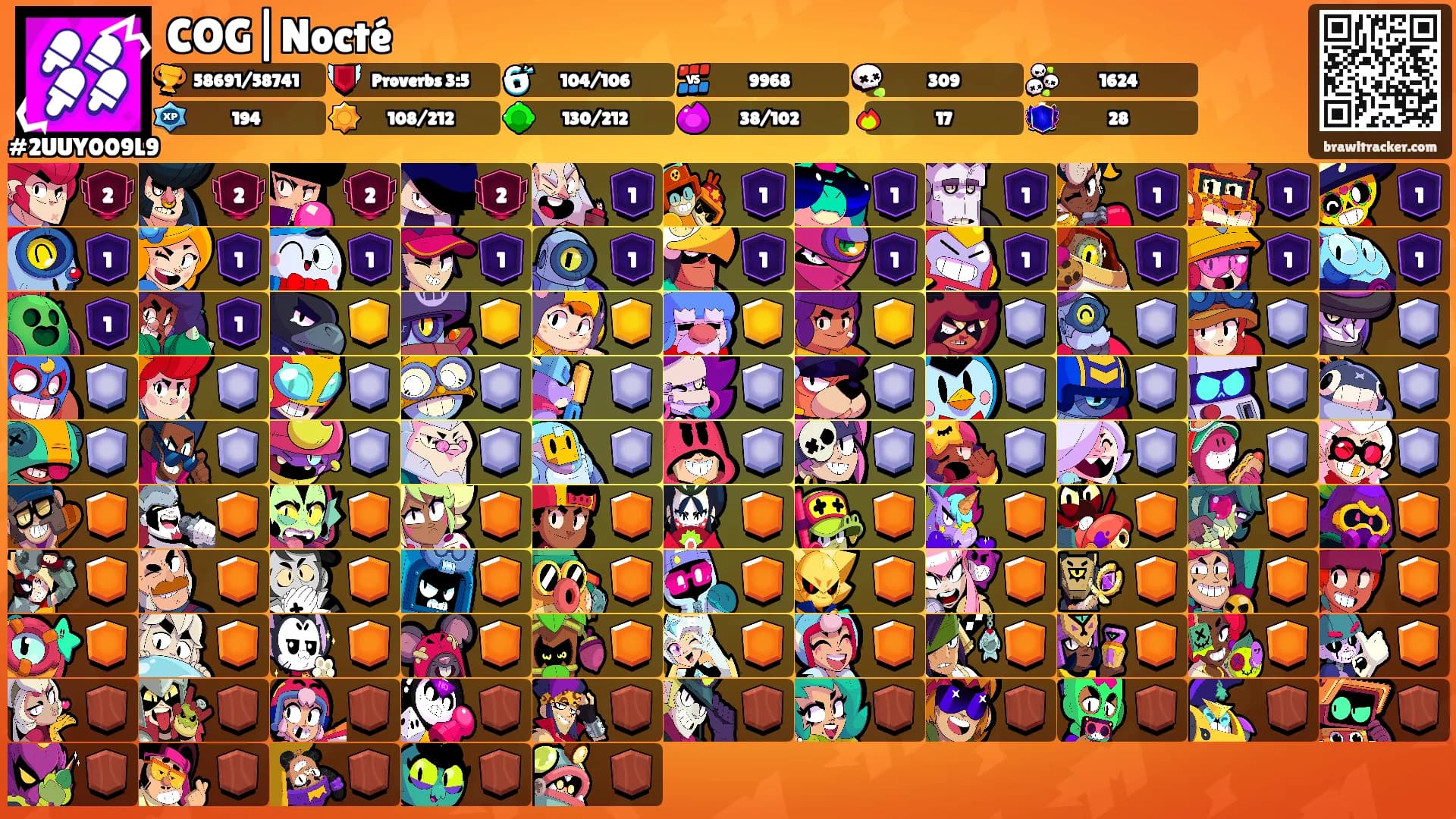 COG|Nocté's Ranks