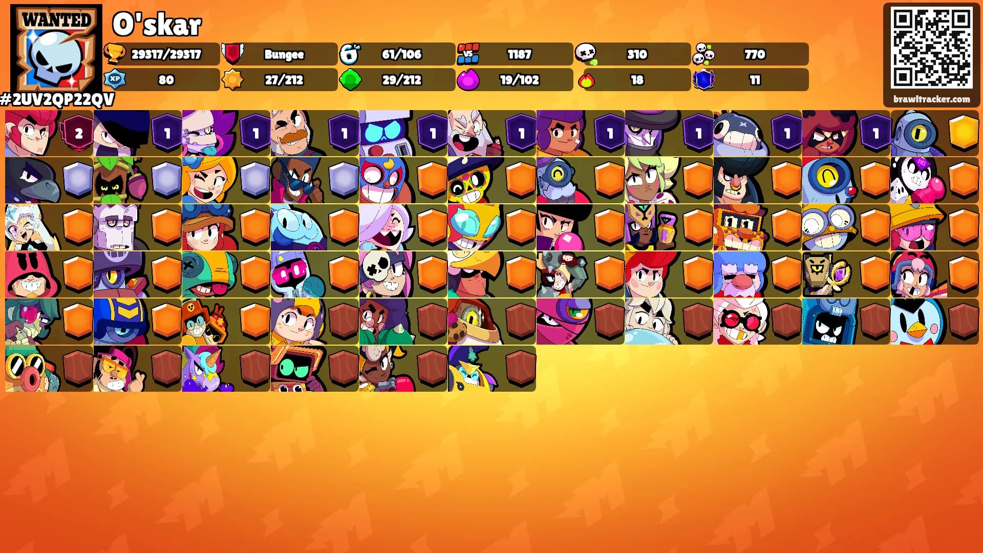 O'skar's Ranks