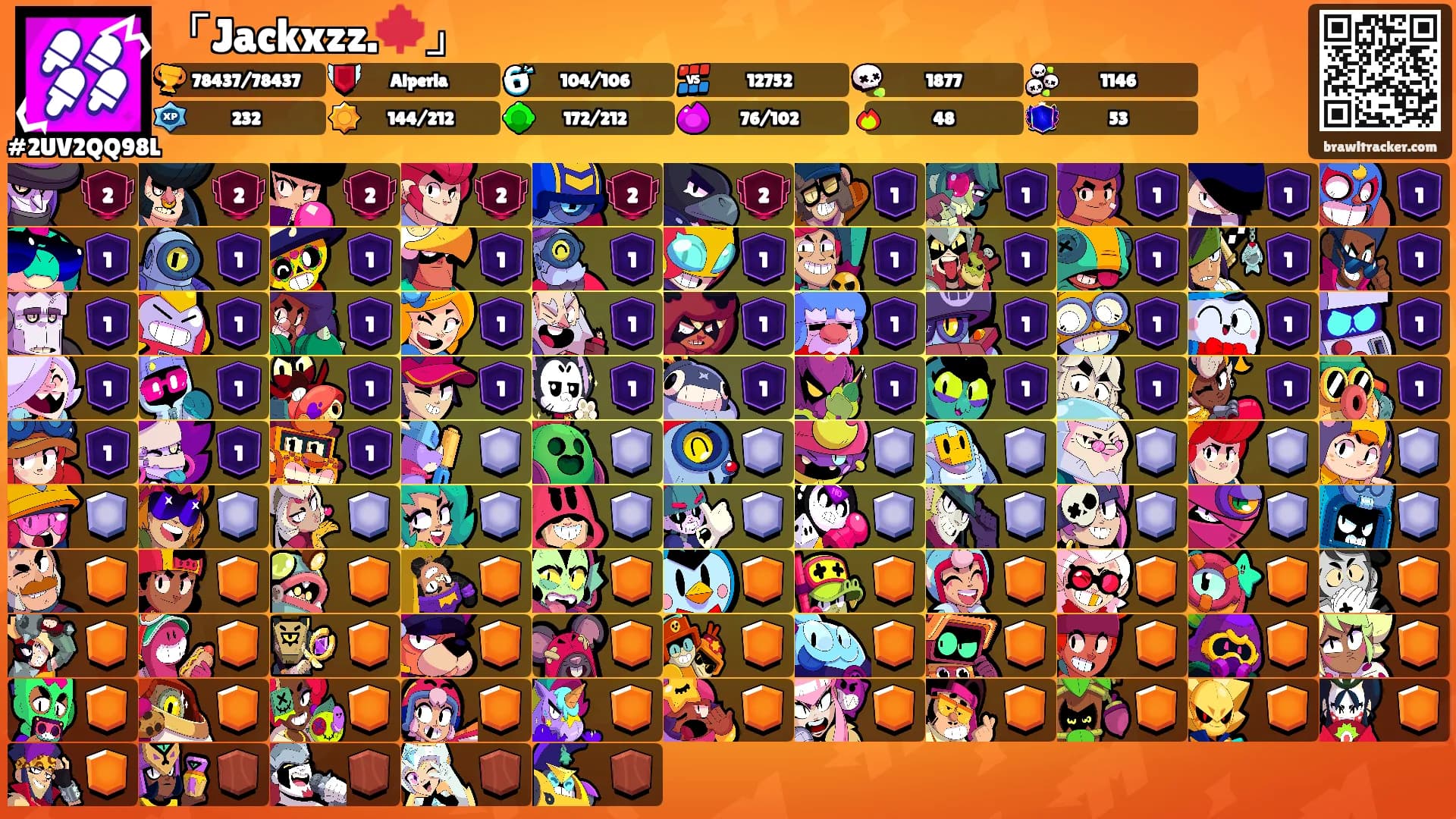 「Jackxzz.🍁」's Ranks