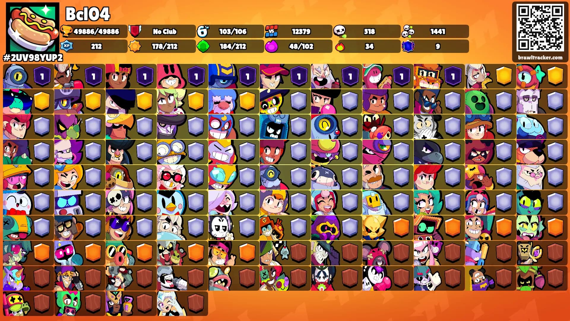 Bcl04's Ranks