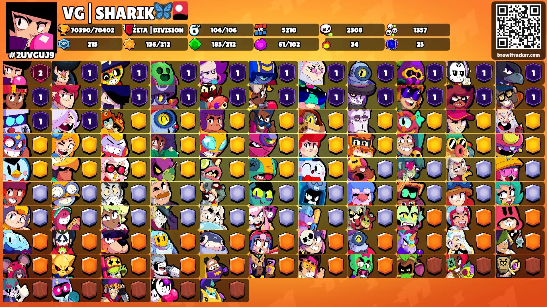 VG|SHARIK🦋🎴's Ranks
