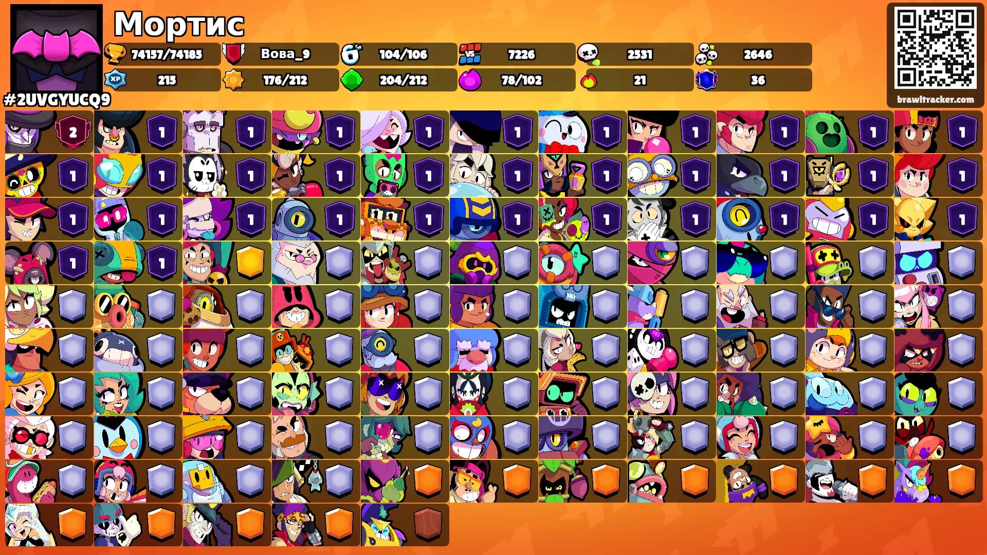 Мортис's Ranks