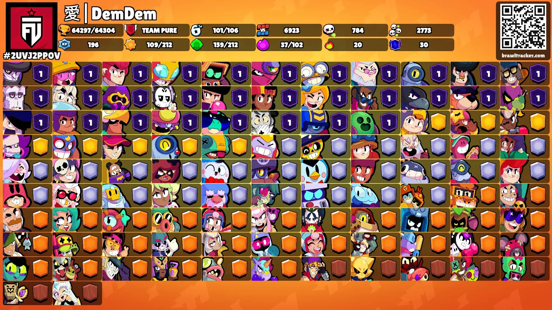 愛|DemDem's Ranks