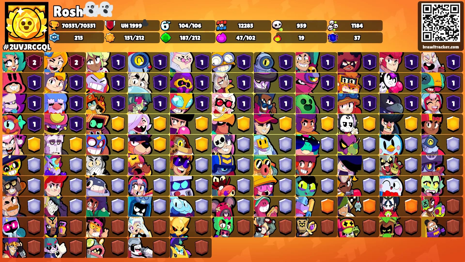 Rosh👻👻's Ranks