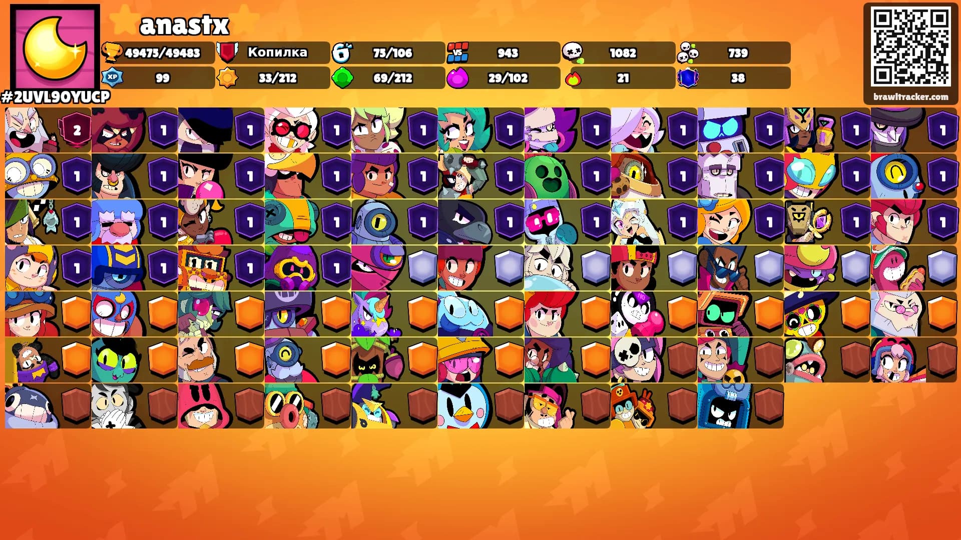 ⭐️anastx⭐️'s Ranks
