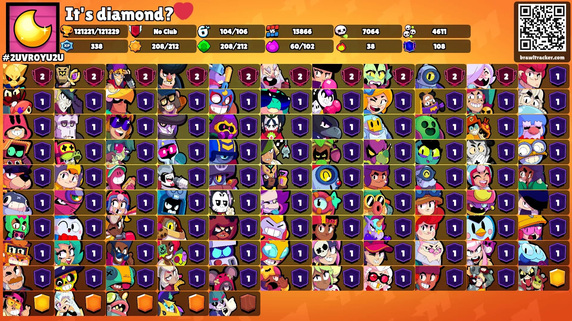 It's diamond?💔's Ranks