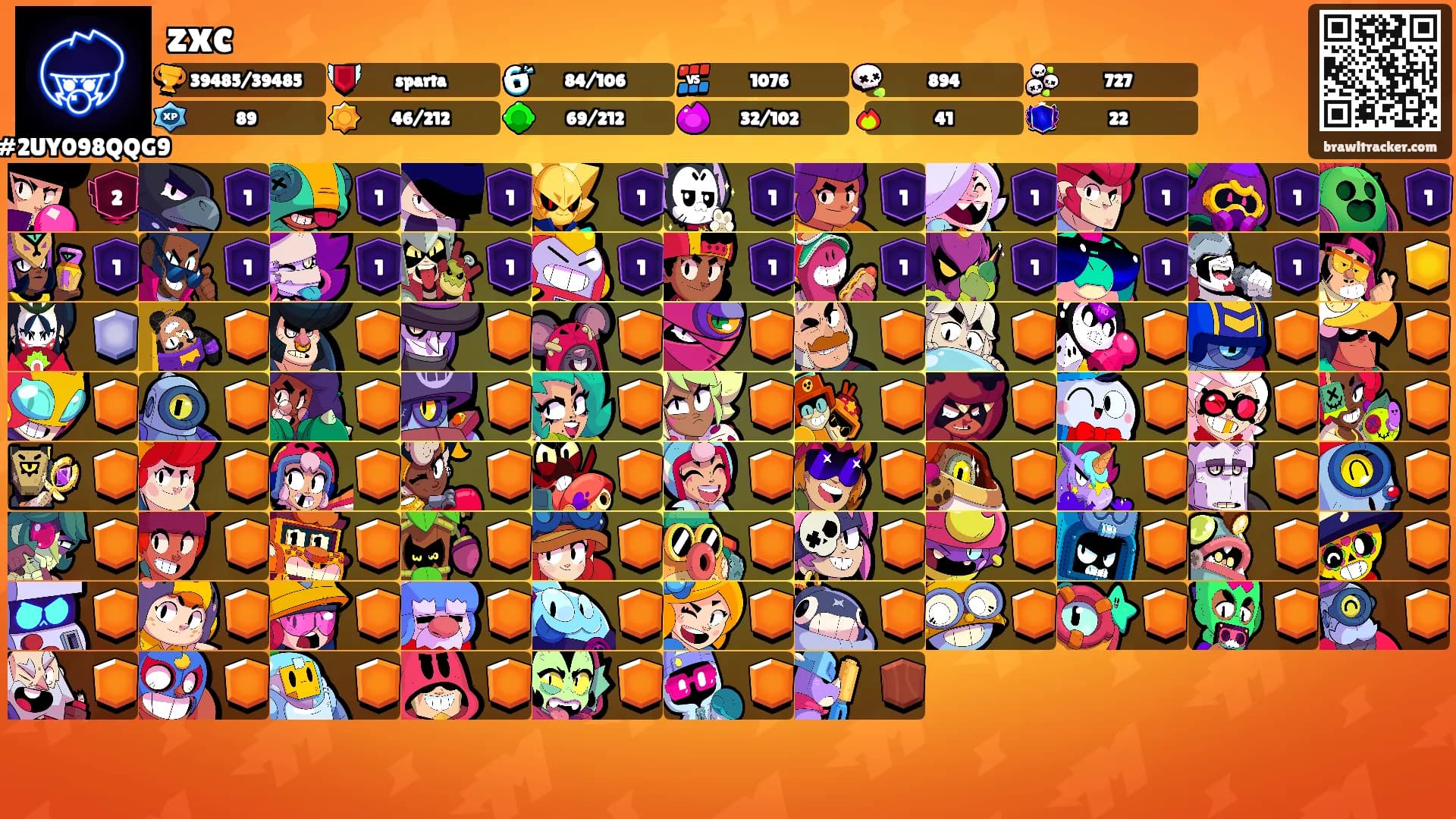 zxc's Ranks