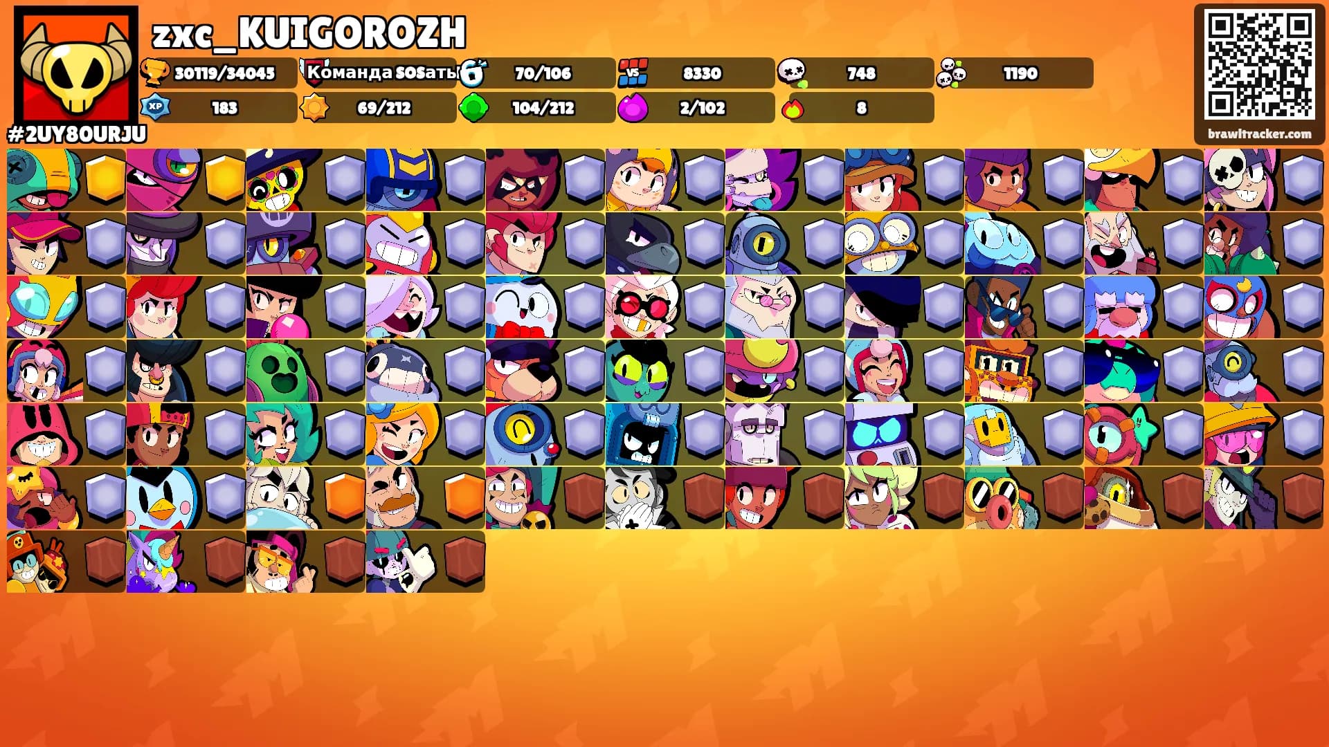 zxc_KUIGOROZH's Ranks