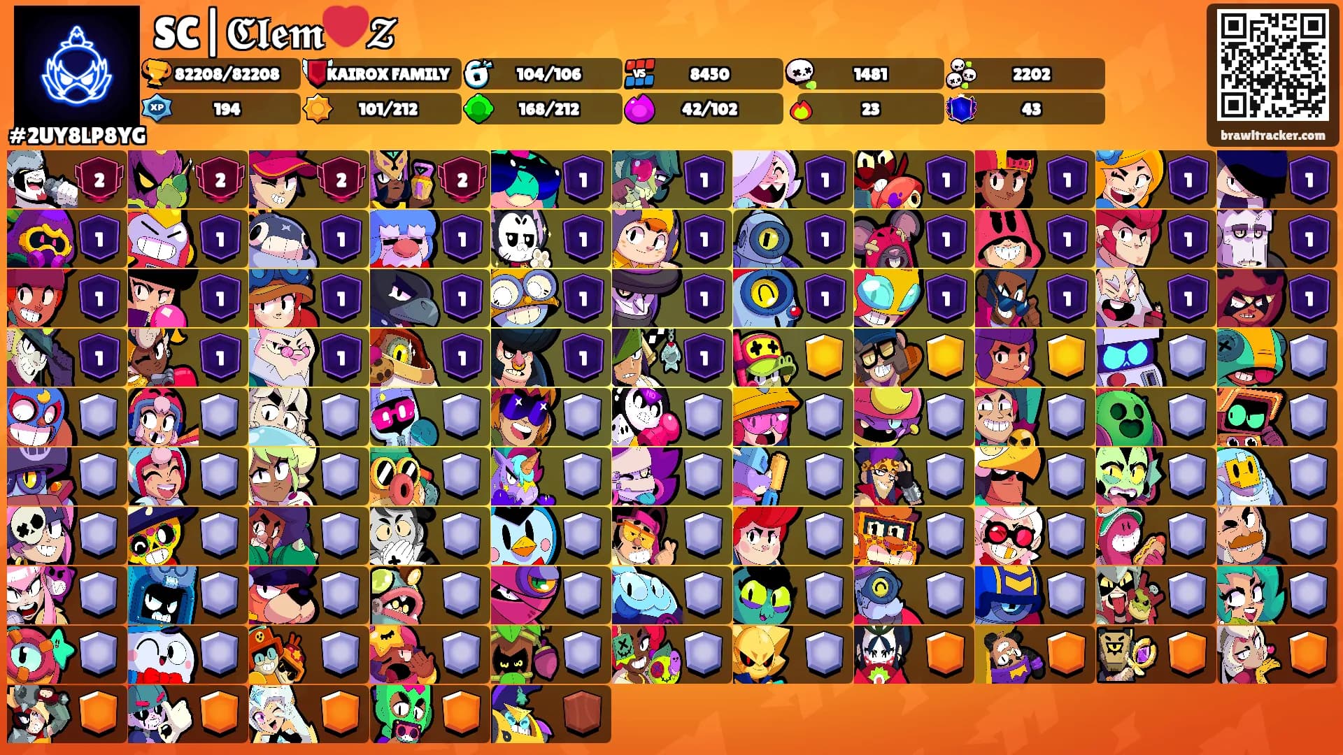 SC|𝕮𝖑𝖊𝖒❤️𝓩's Ranks