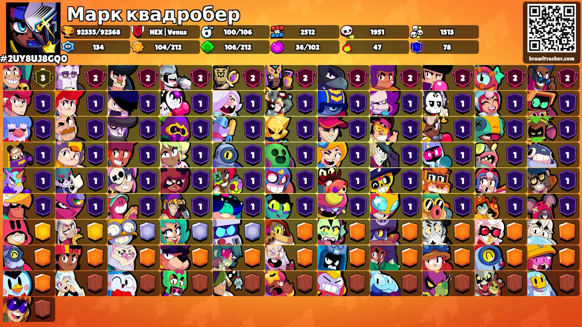 Марк квадробер's Ranks