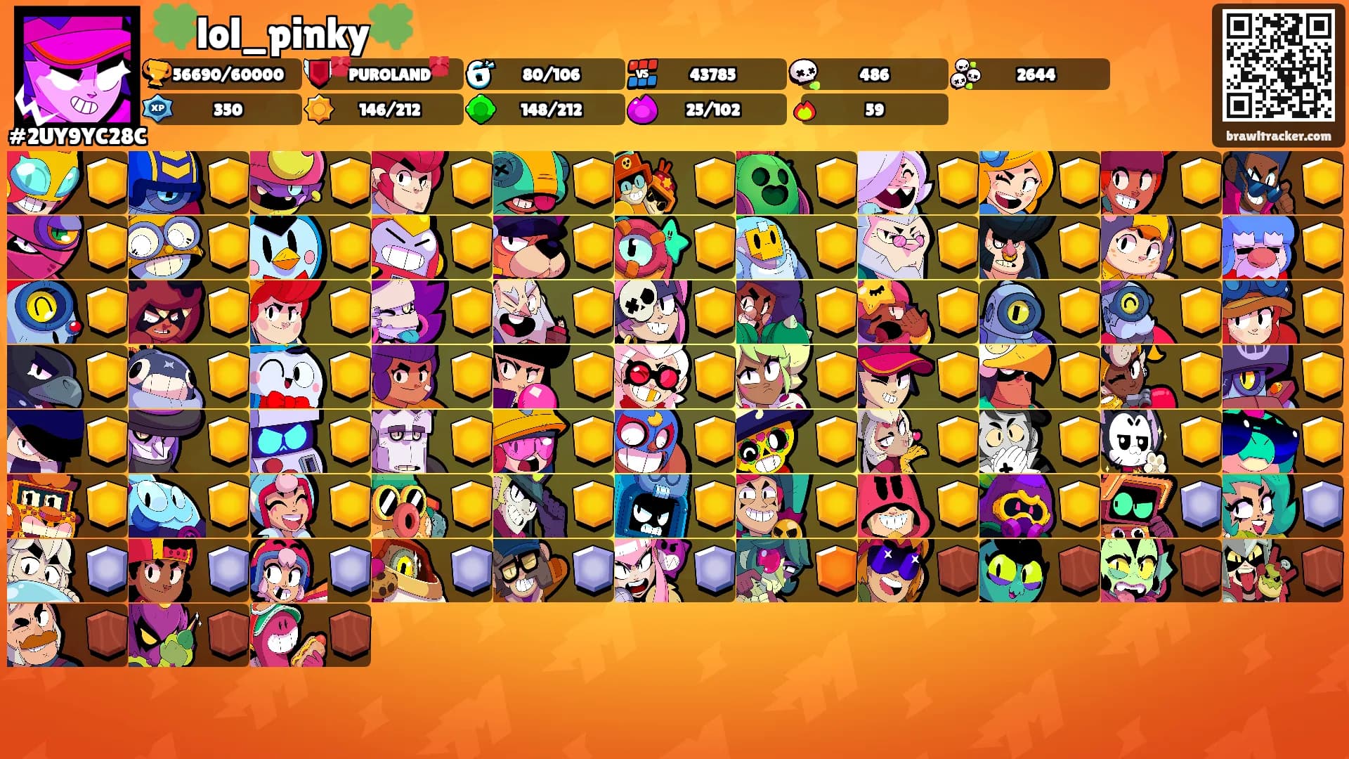 🍀lol_pinky🍀's Ranks