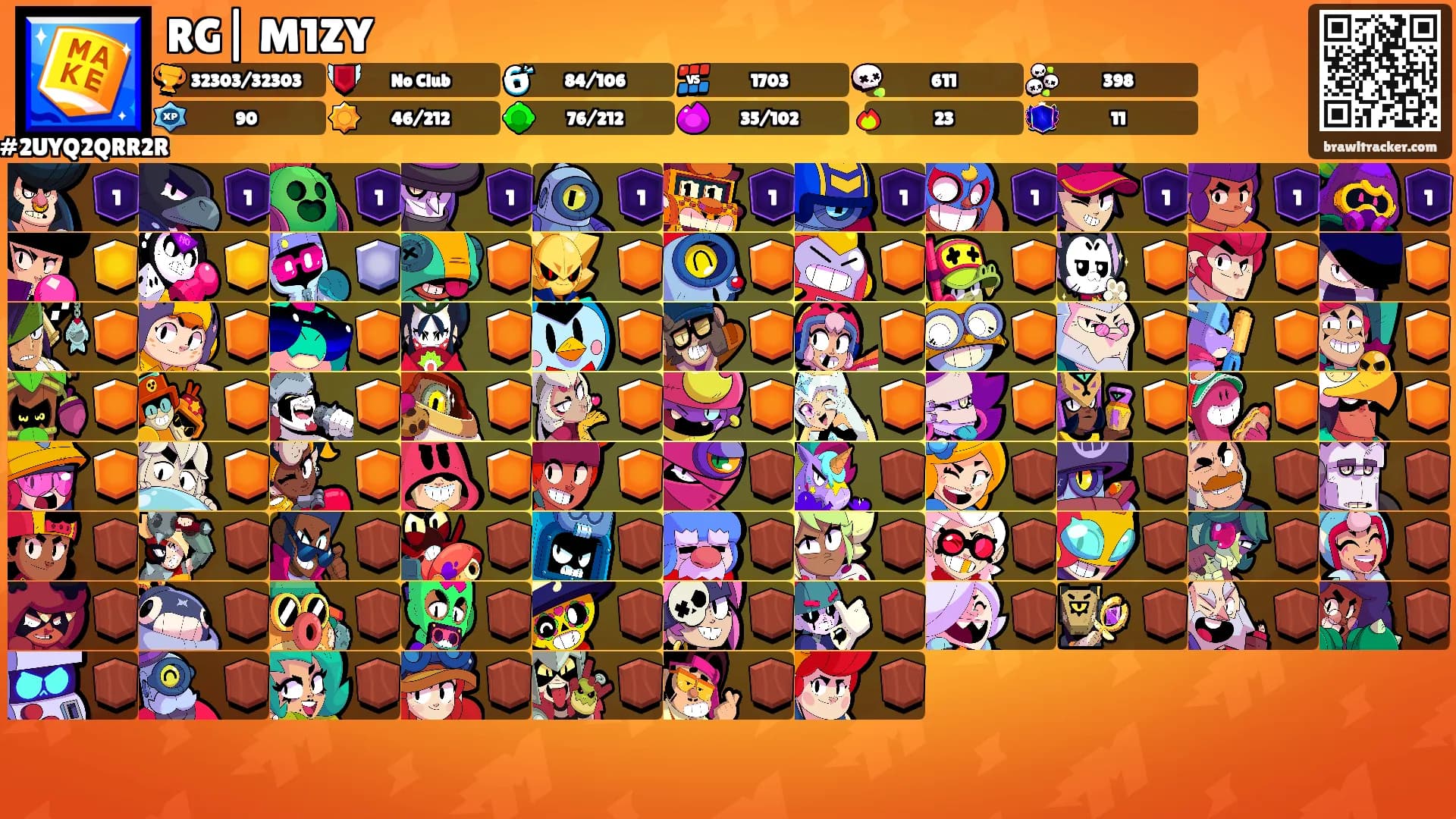 RG| M1ZY's Ranks