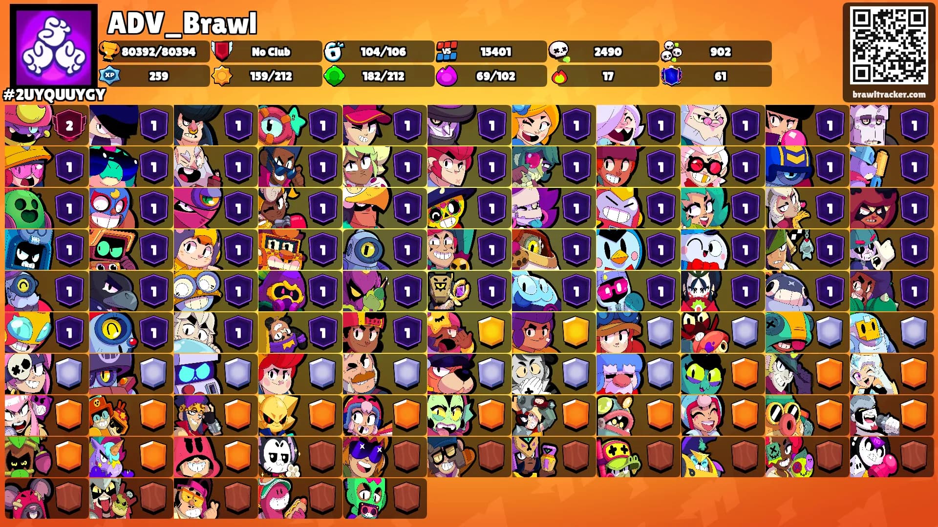 ADV_Brawl's Ranks