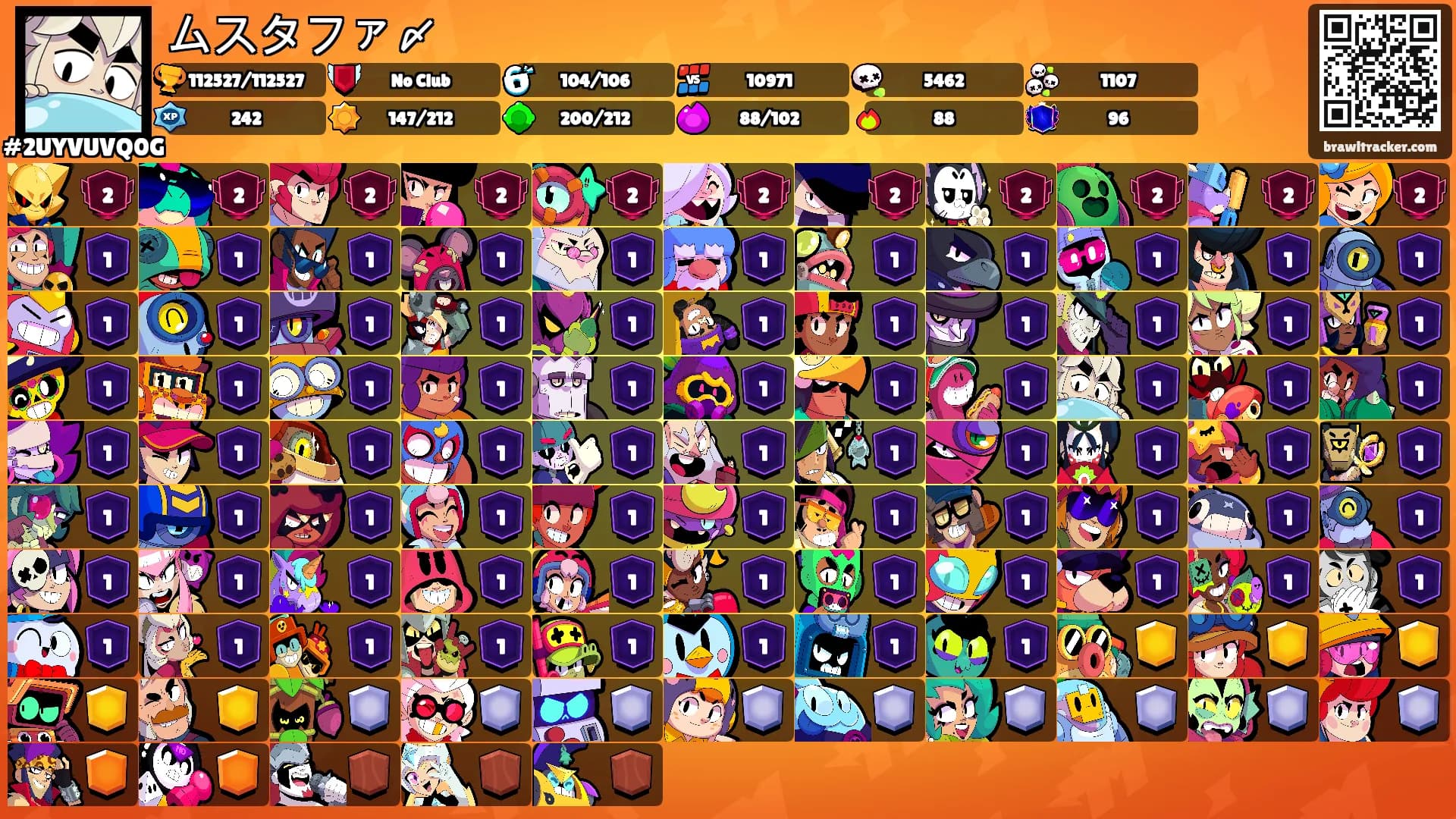 ムスタファ〆's Ranks