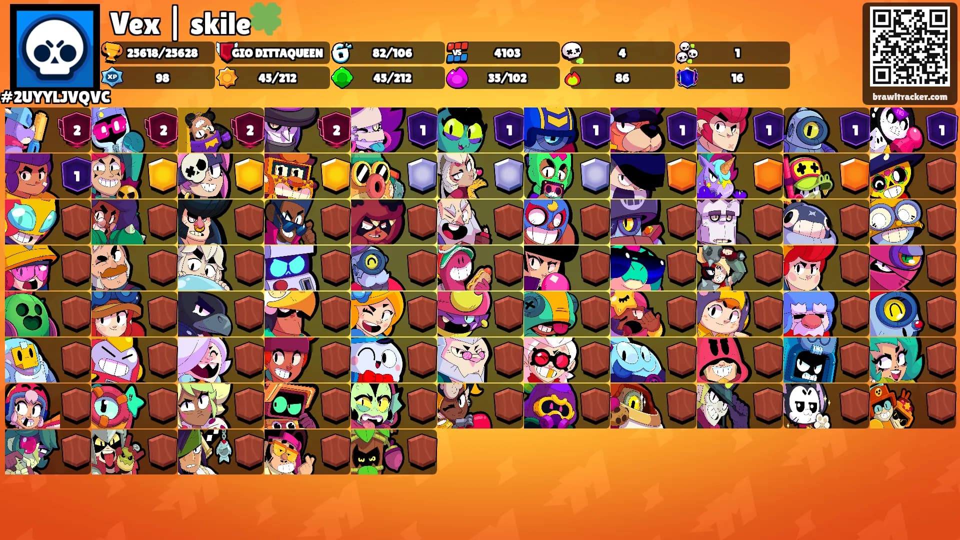 Vex | skile🍀's Ranks