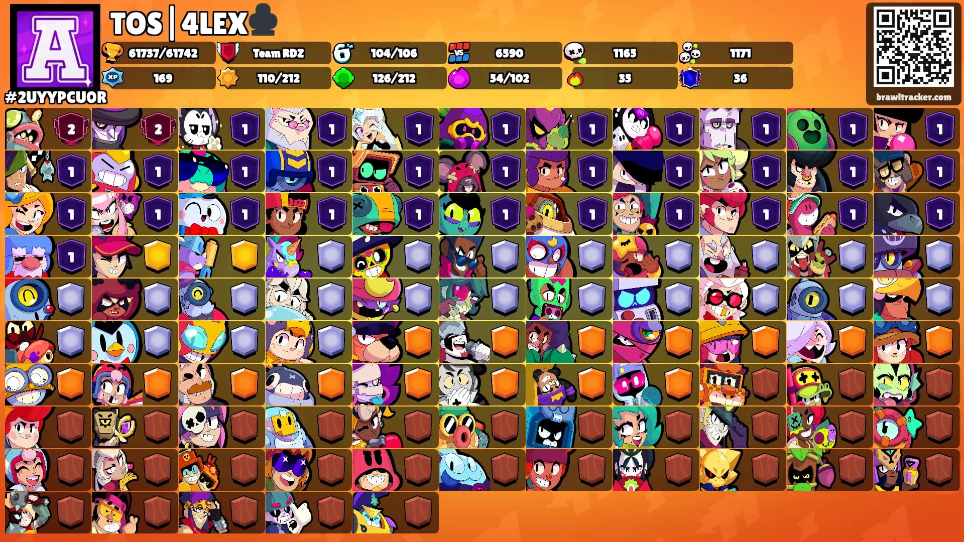 TOS|4LEX♣️'s Ranks