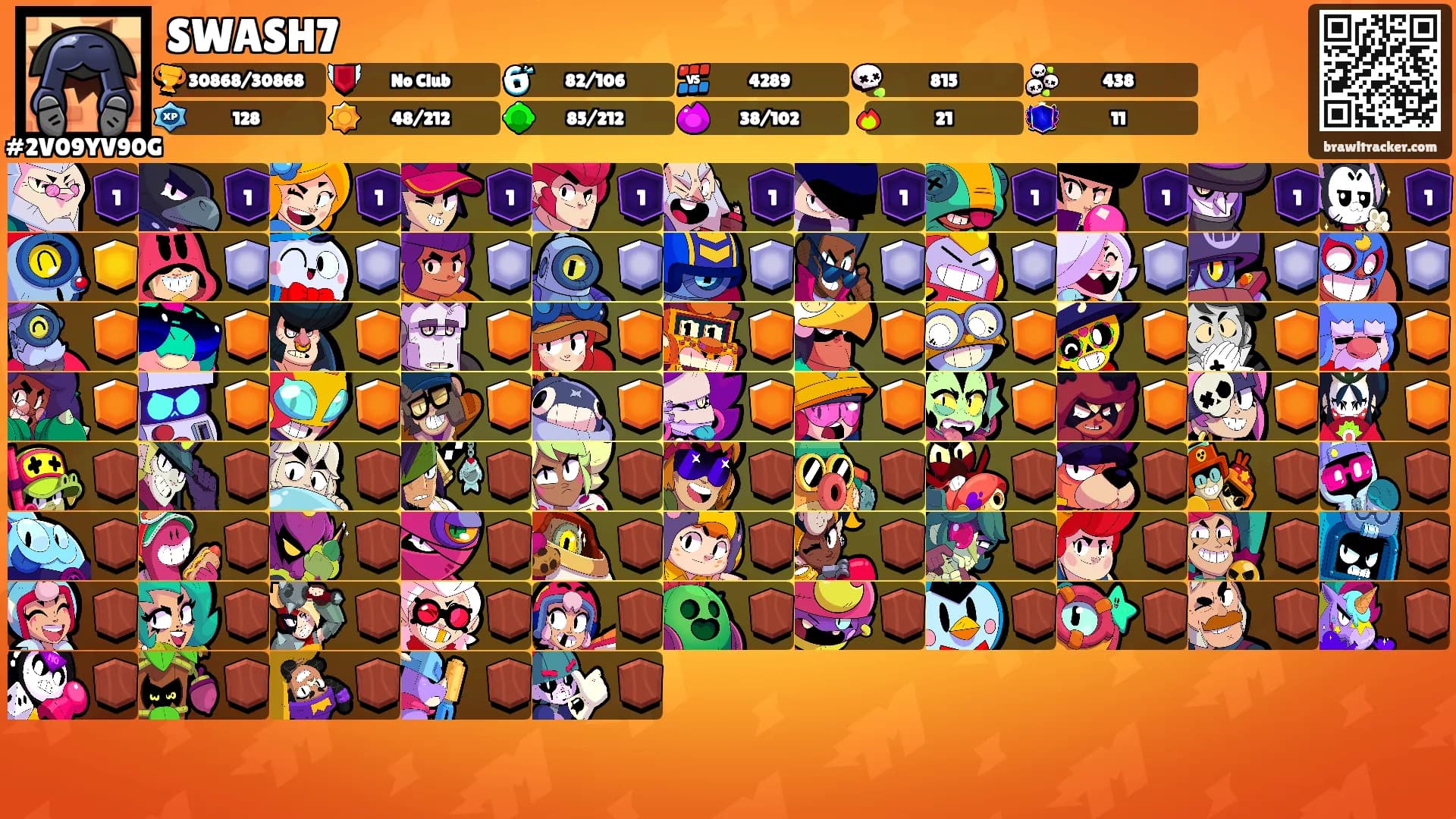 SWASH7's Ranks