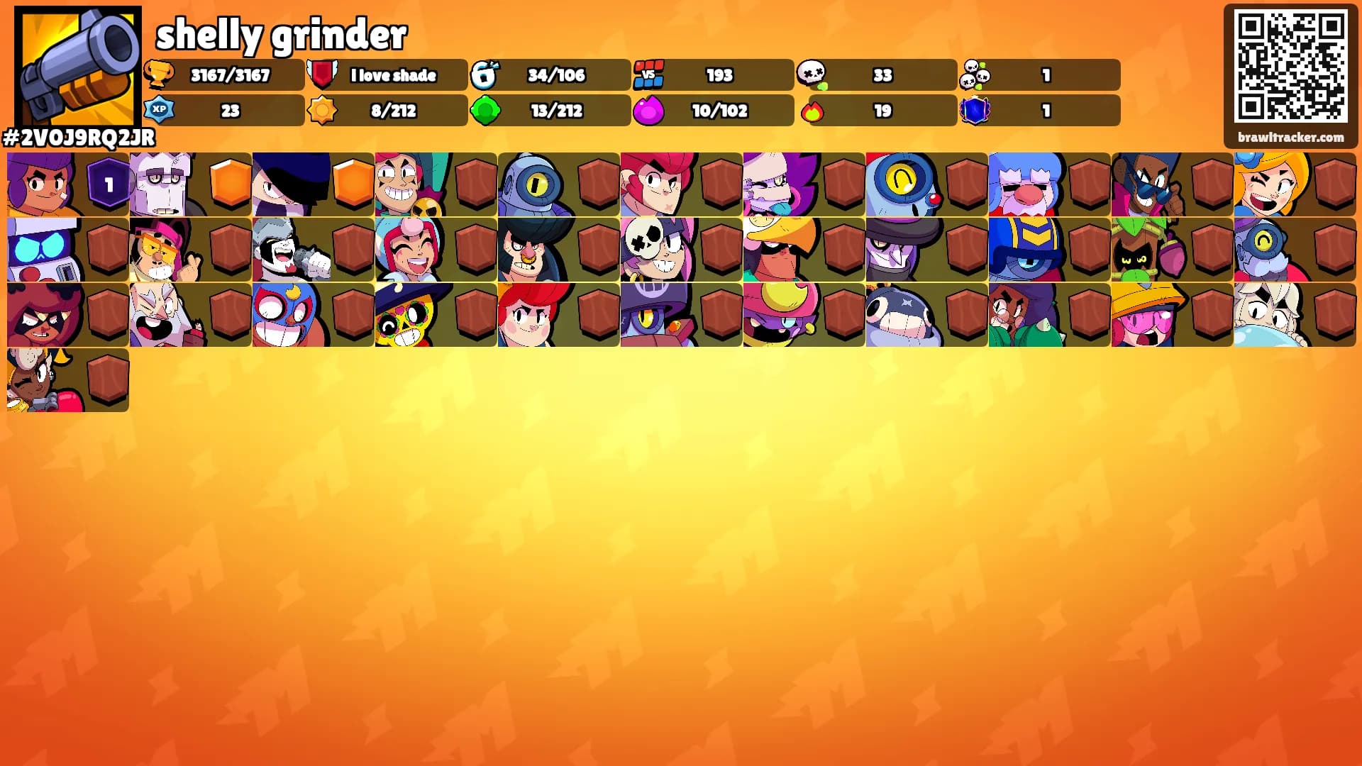 shelly grinder's Ranks