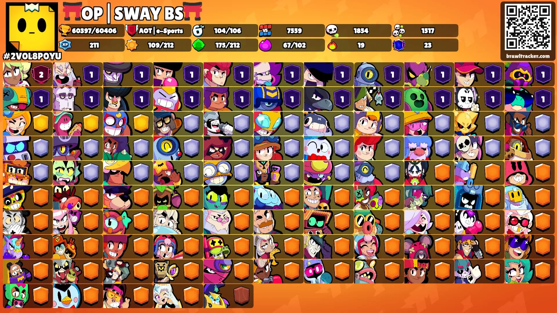 ⛩️OP|SWAY BS⛩️'s Ranks