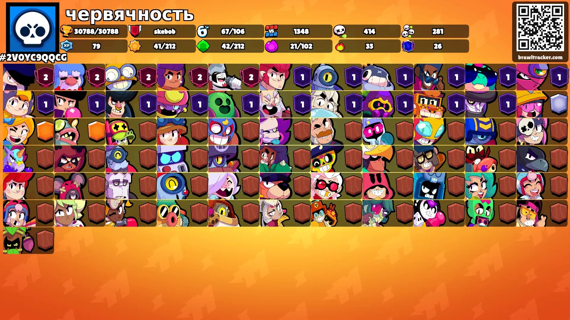 червячность's Ranks