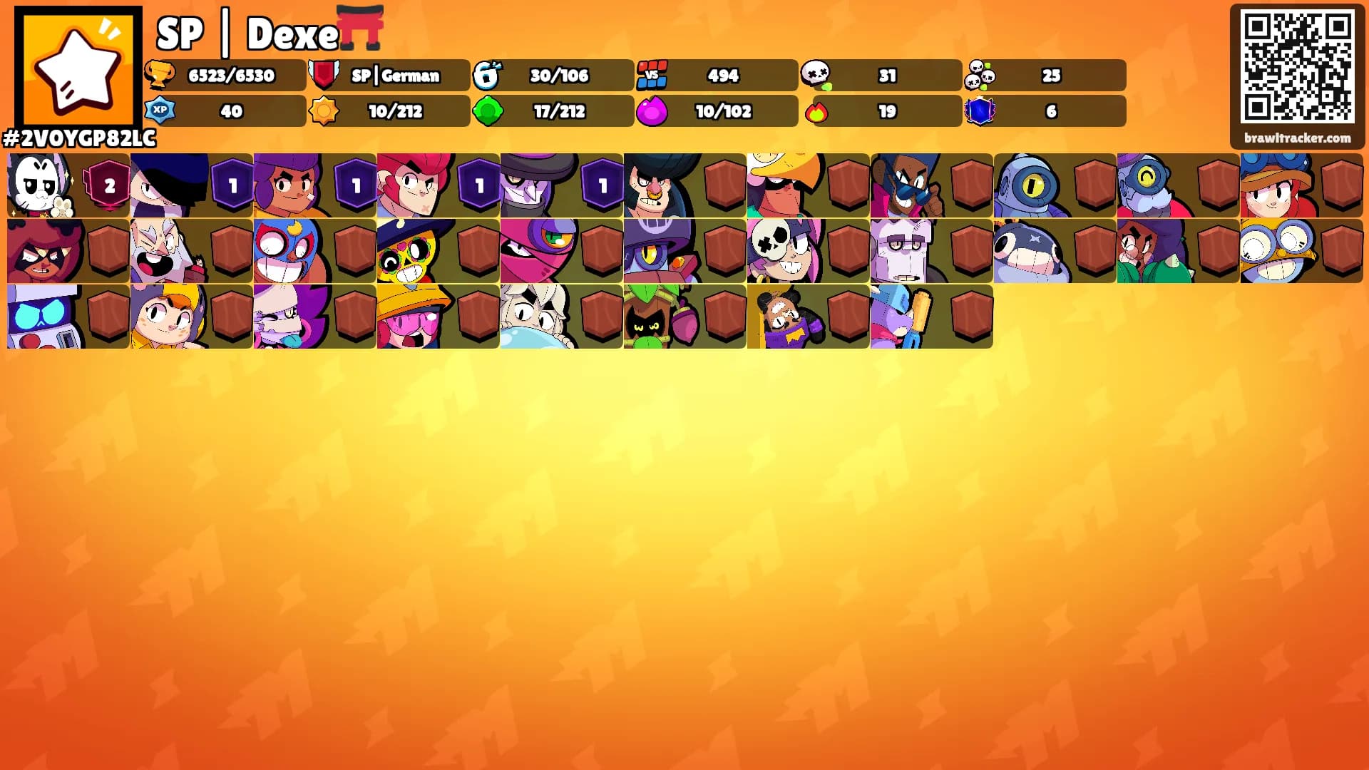 SP | Dexe⛩️'s Ranks