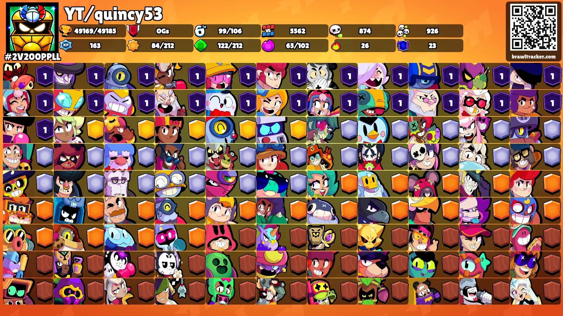 YT/quincy53's Ranks