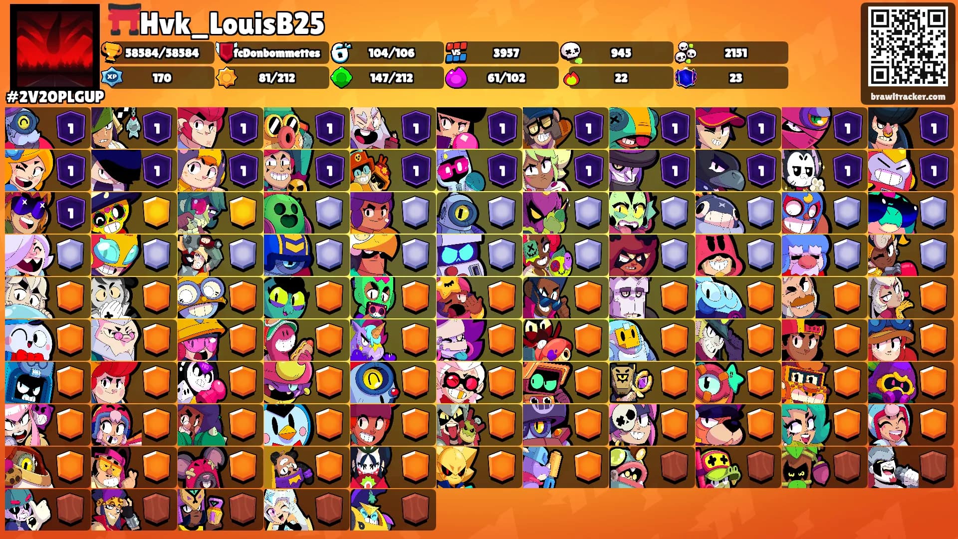 ⛩️Hvk_LouisB25⛩'s Ranks
