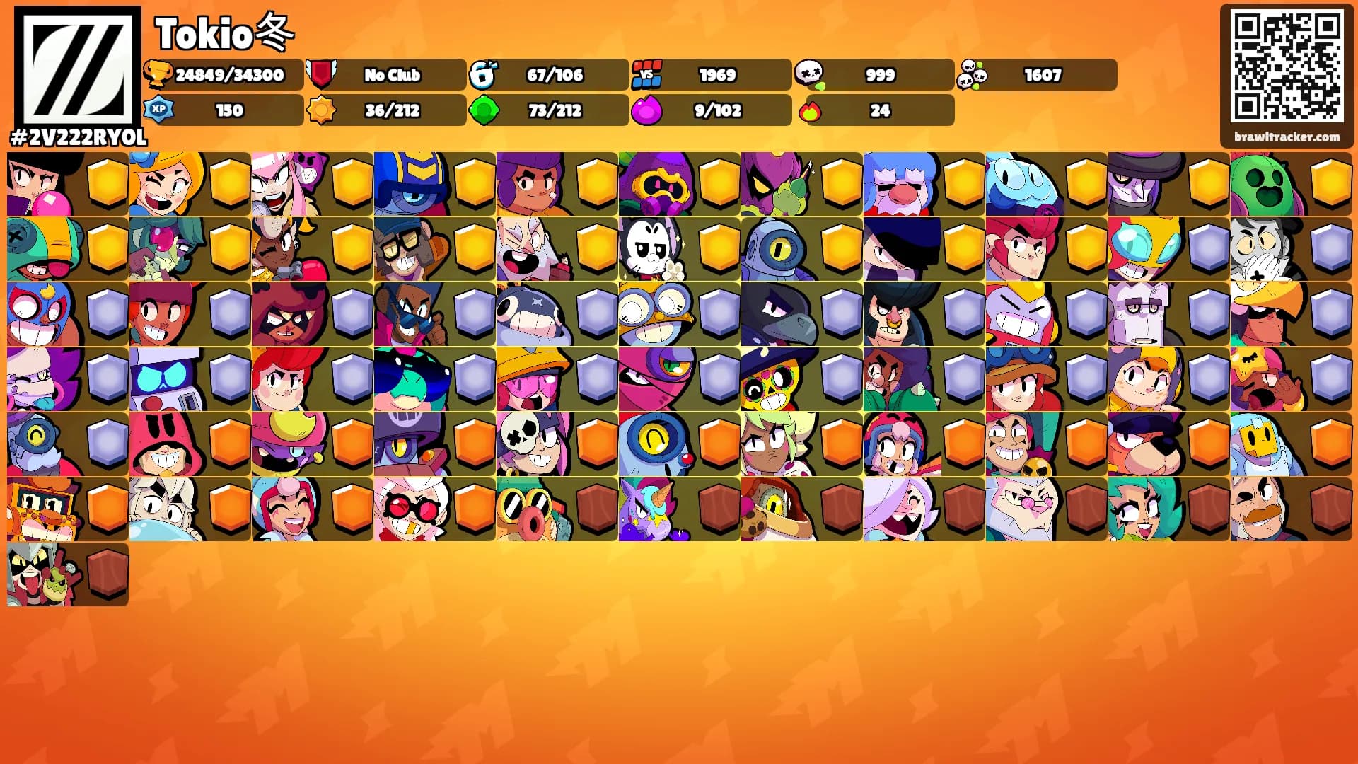 Tokio冬's Ranks