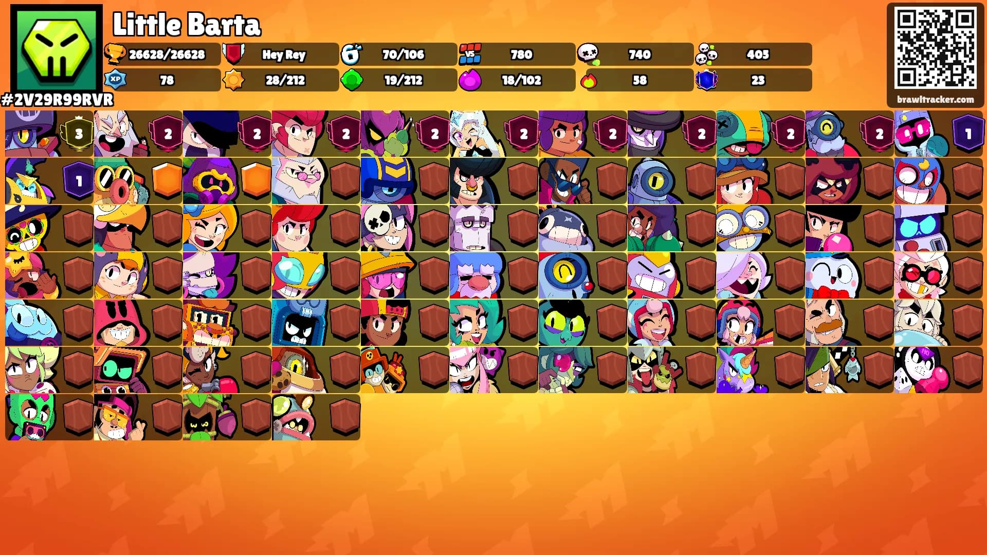 Little Barta's Ranks
