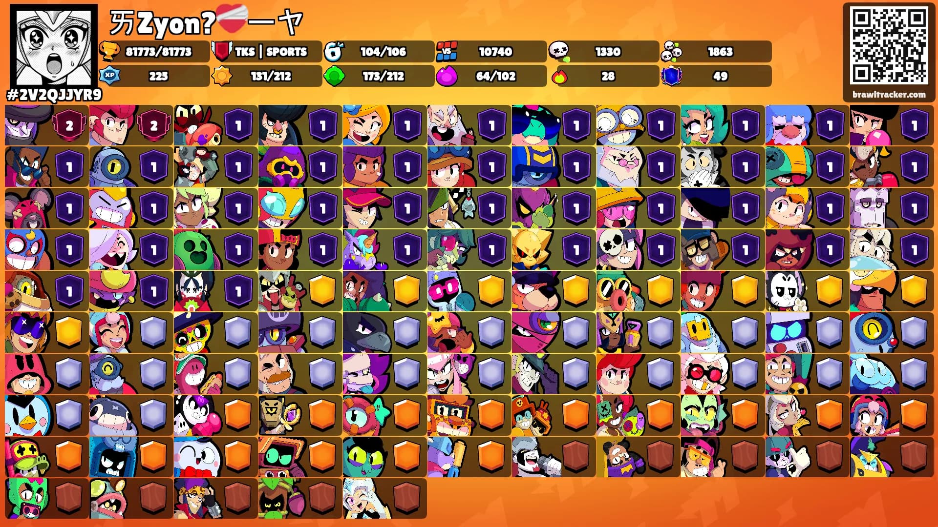 ㄞZyon?❤️‍🩹ーヤ's Ranks