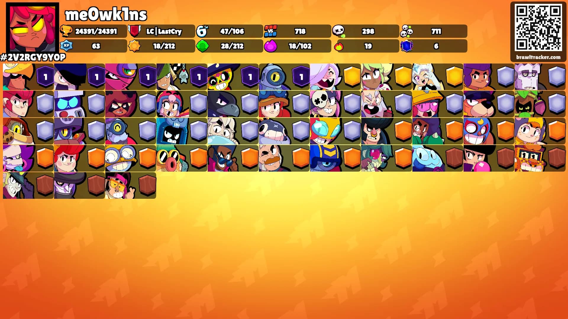 me0wk1ns's Ranks