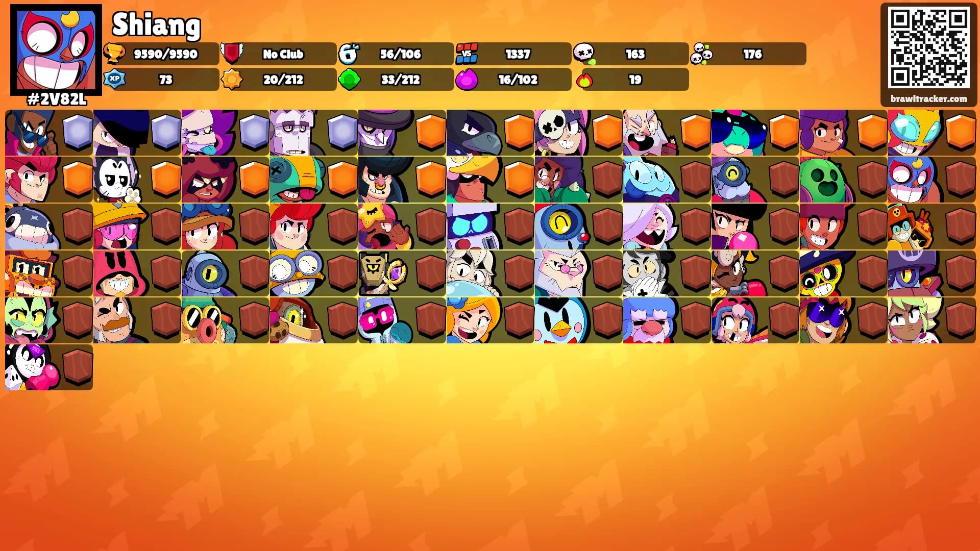 Shiang's Ranks