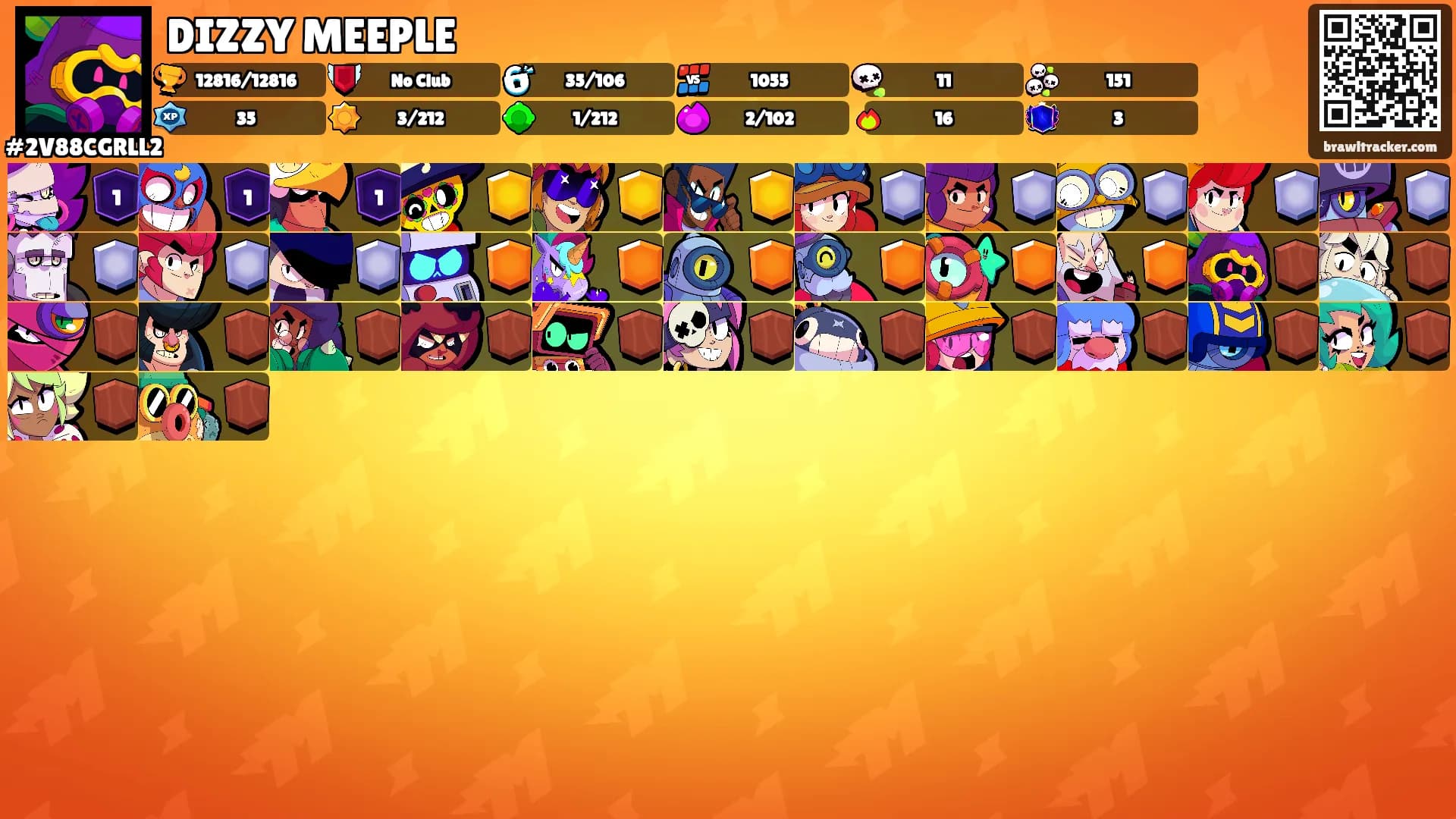 DIZZY MEEPLE's Ranks