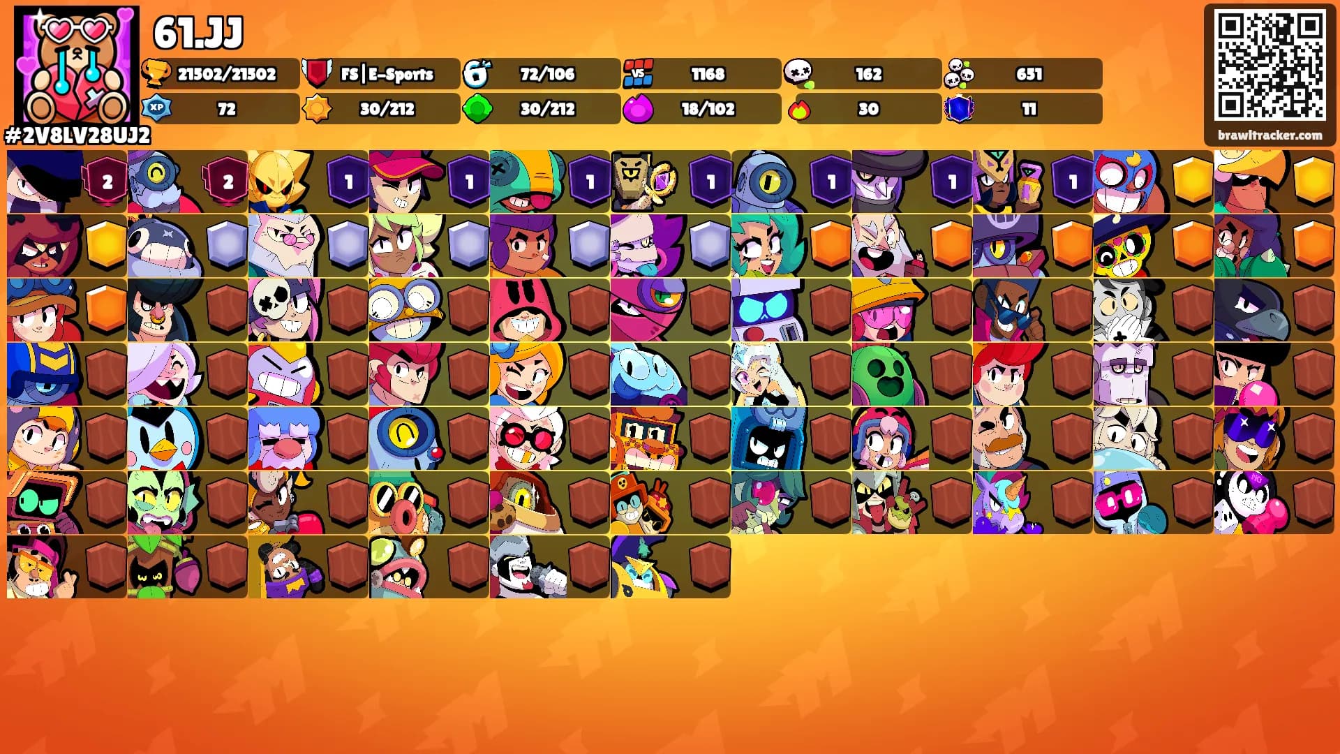 61.JJ's Ranks
