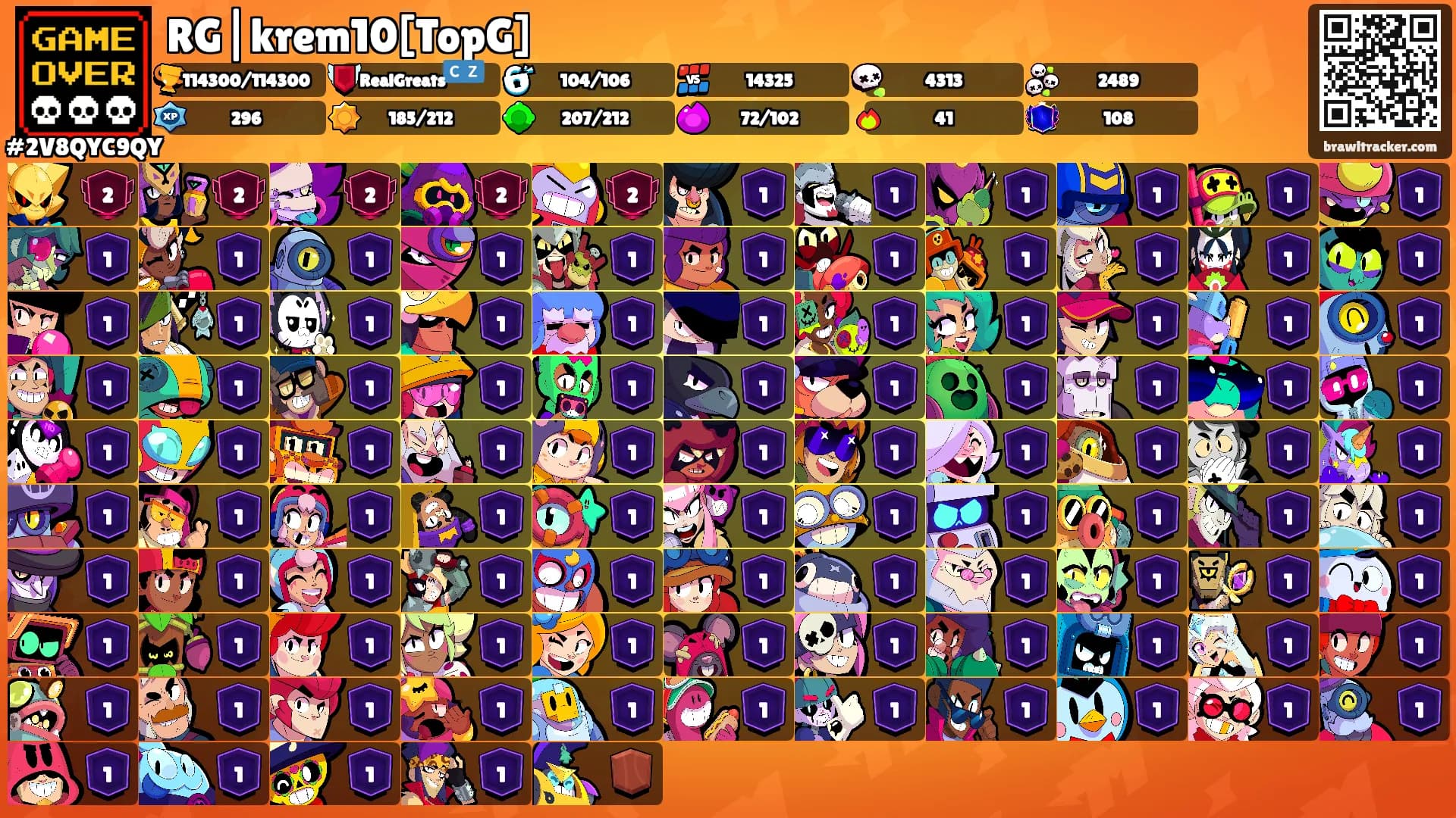 RG|krem10[TopG]'s Ranks