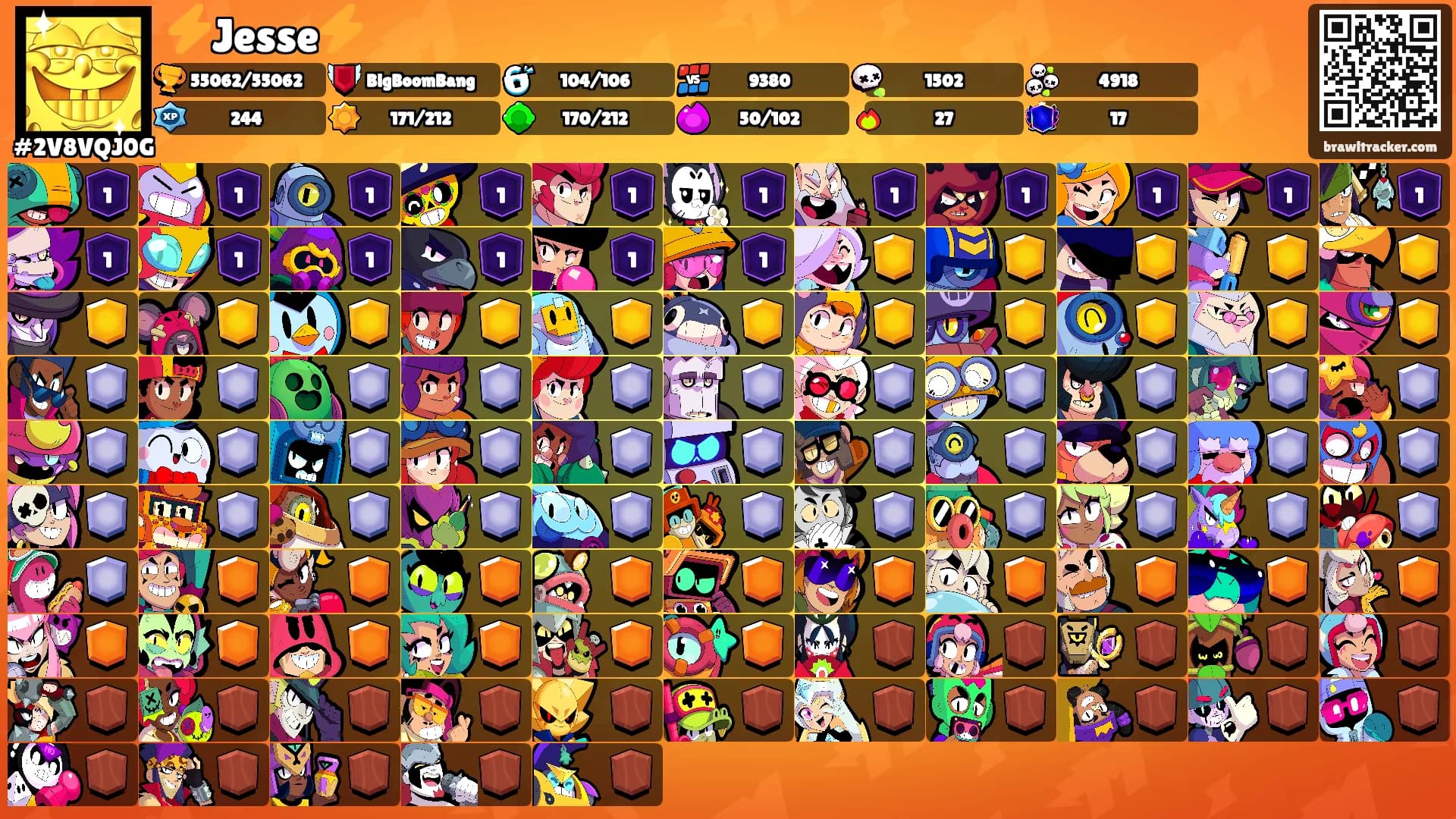 ⚡Jesse⚡'s Ranks