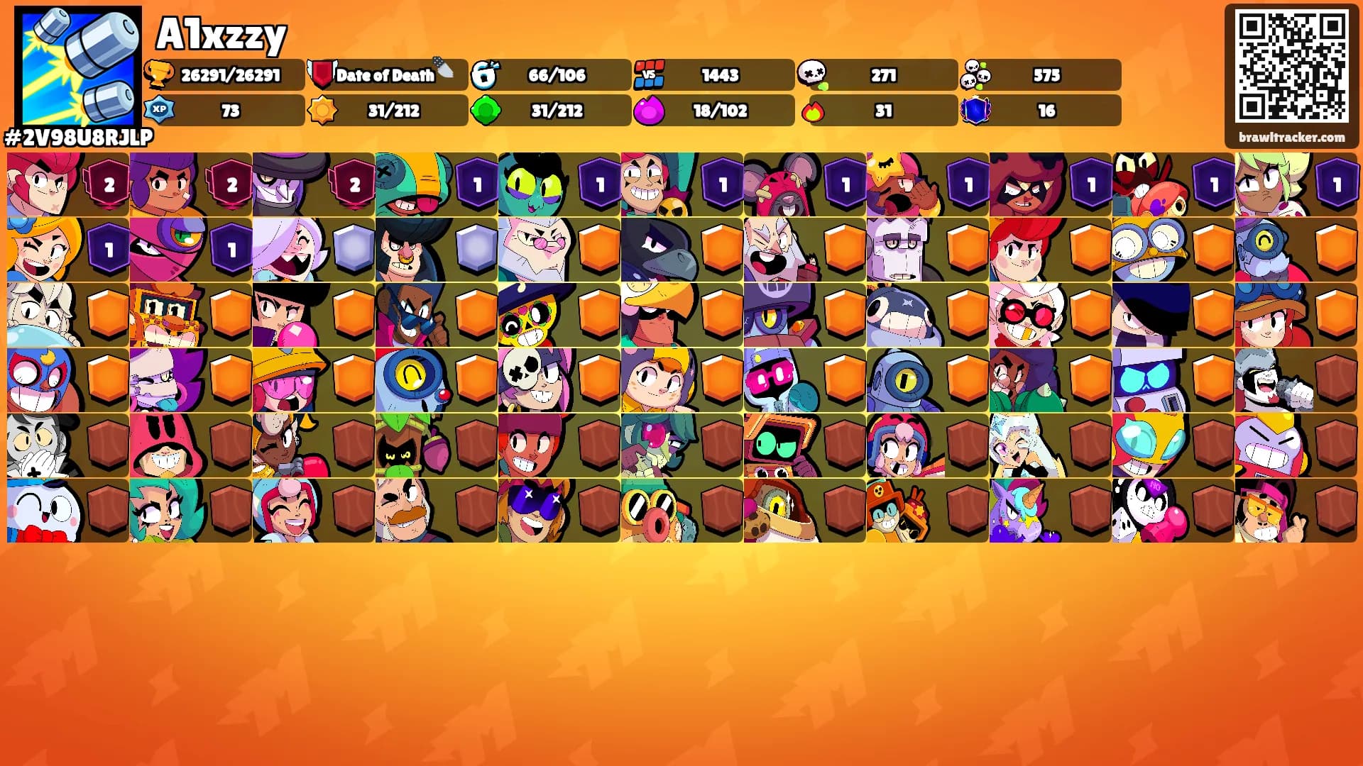 A1xzzy's Ranks