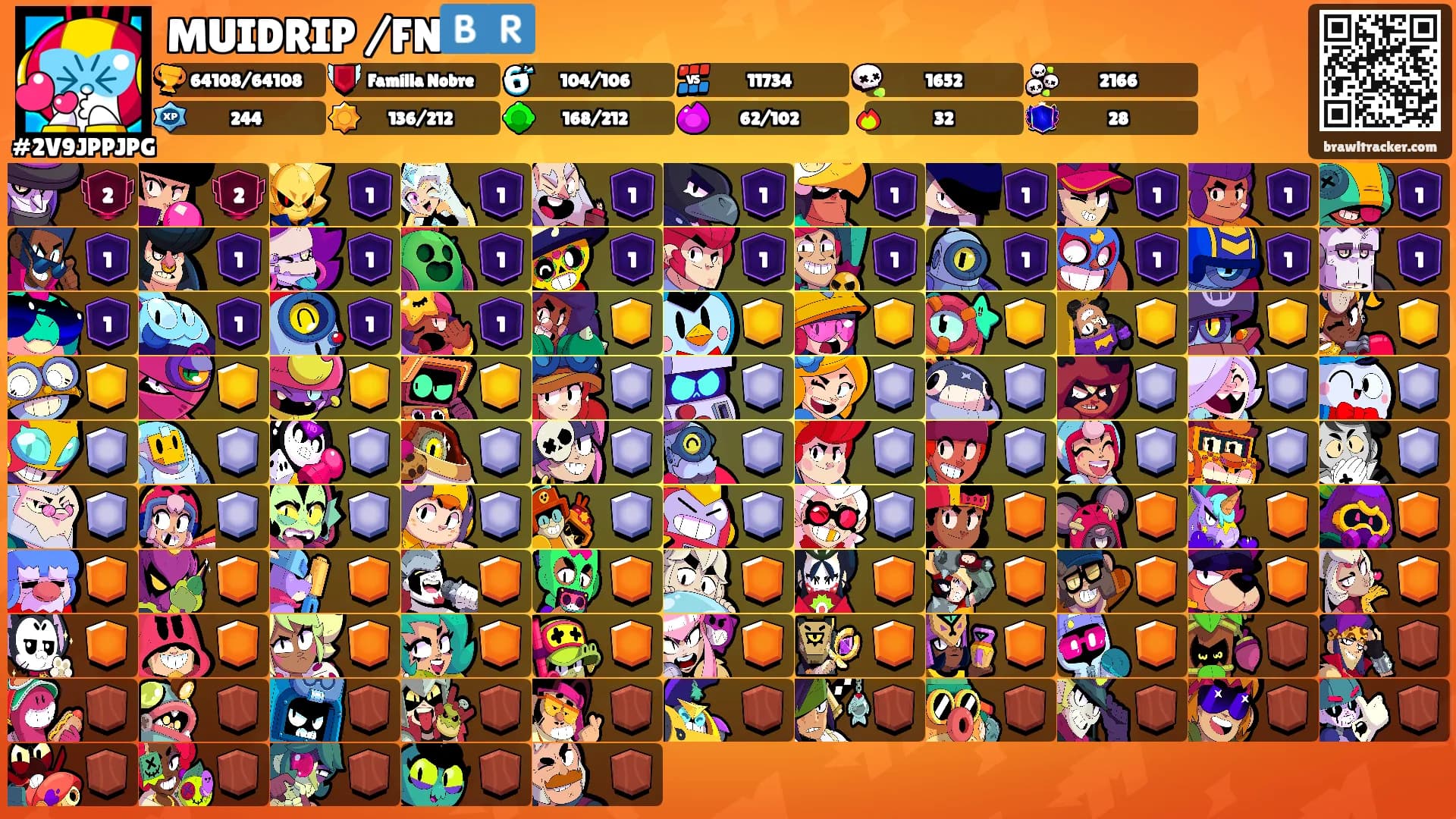 MUIDRIP /FN🇧🇷's Ranks